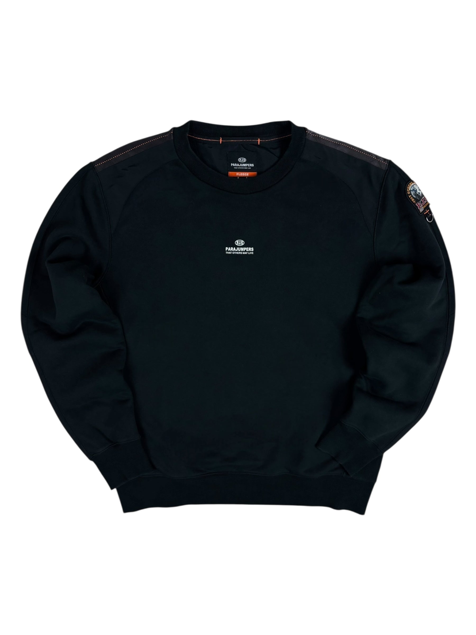CREWNECK PARAJUMPERS FLEECE - NOIR - TAILLE XXL