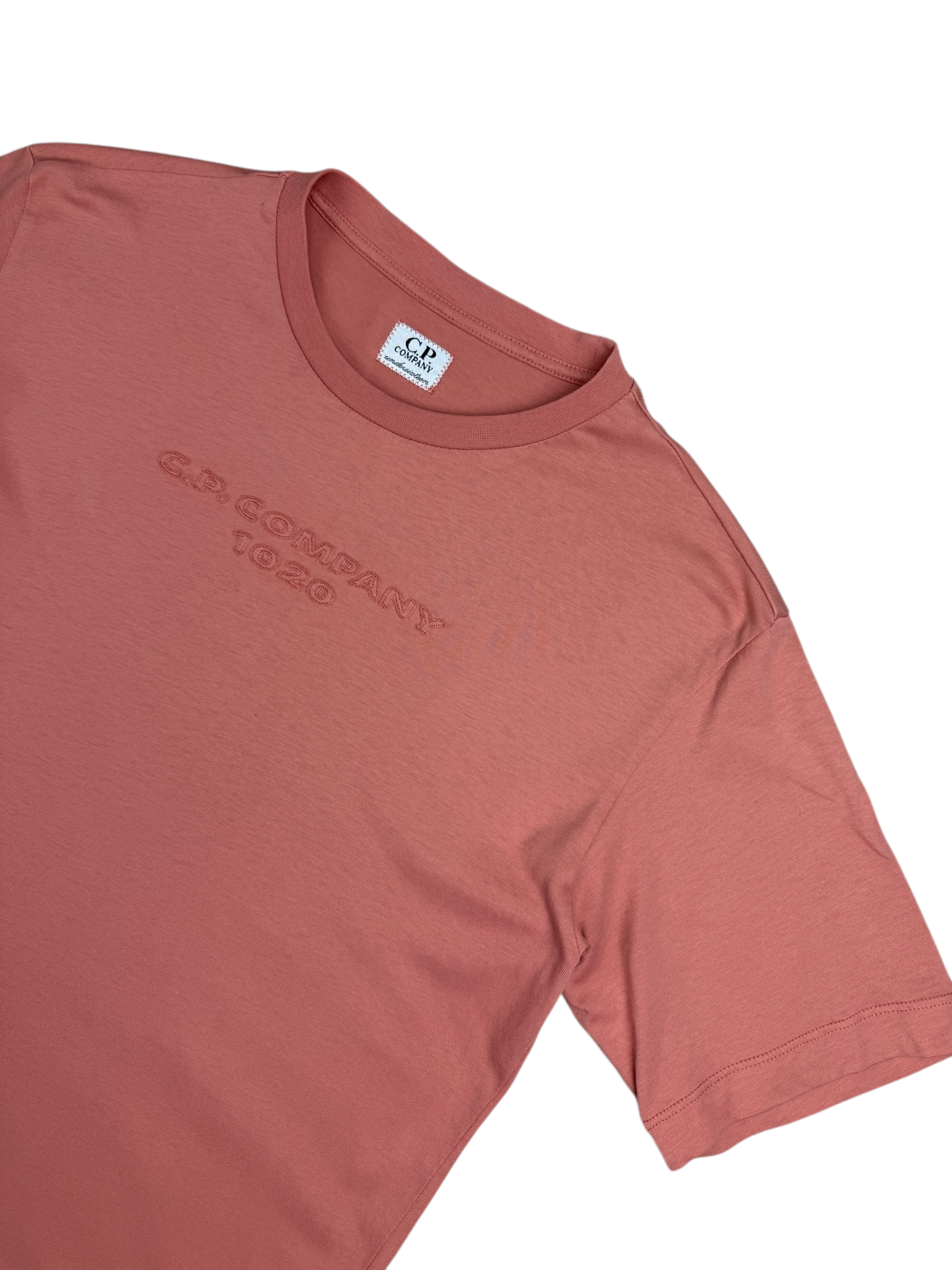 TEE-SHIRT C.P COMPANY - CORAIL - TAILLE XS