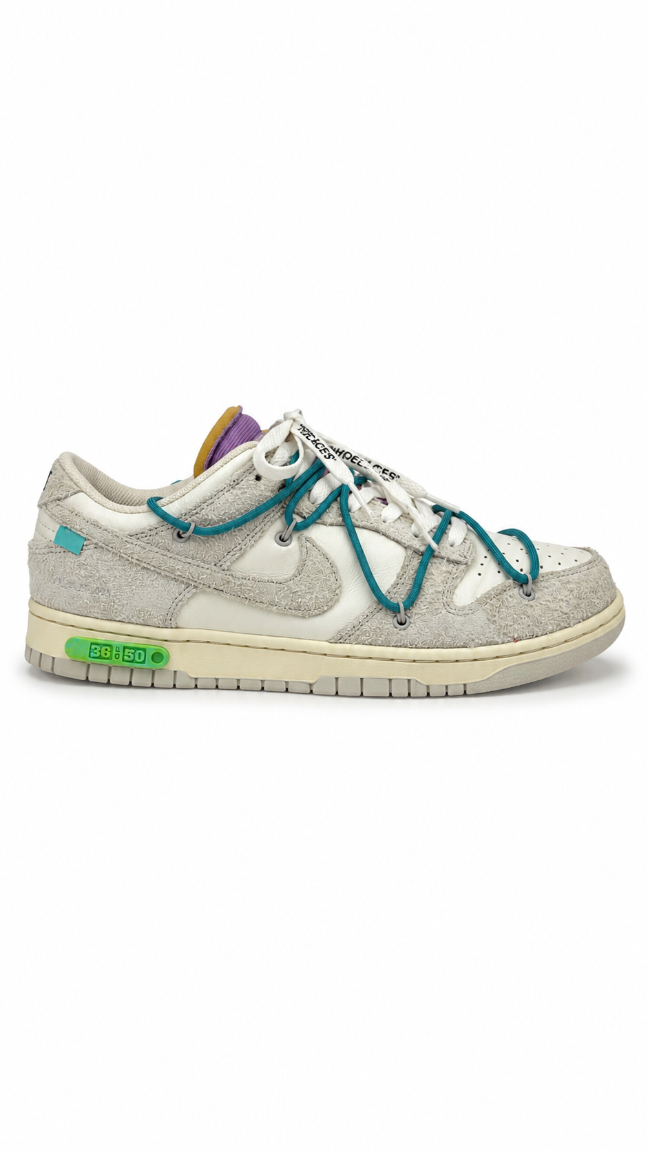 Nike Dunk Low x Off-White “The 50” - Gris Beige - Taille 43