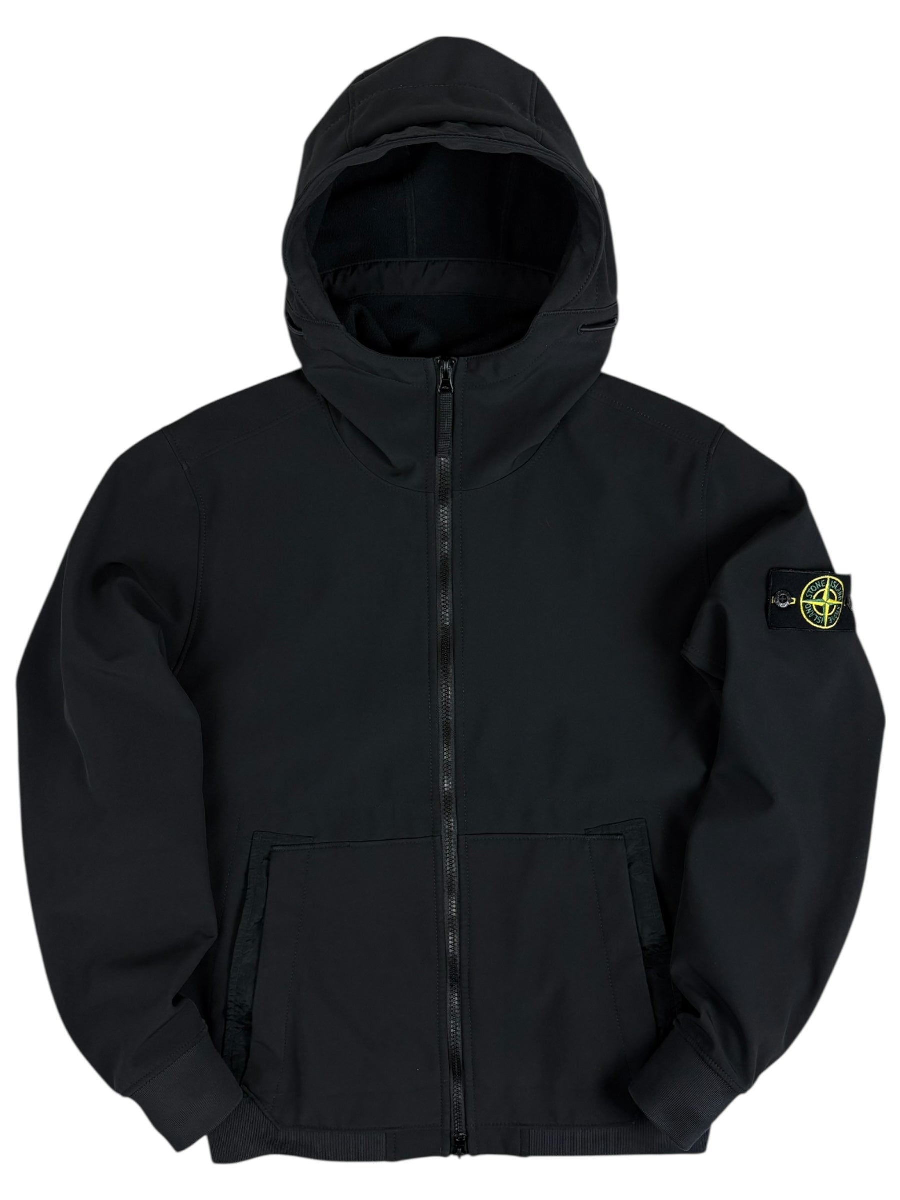 VESTE STONE ISLAND SOFT SHELL-R - NOIR - TAILLE S