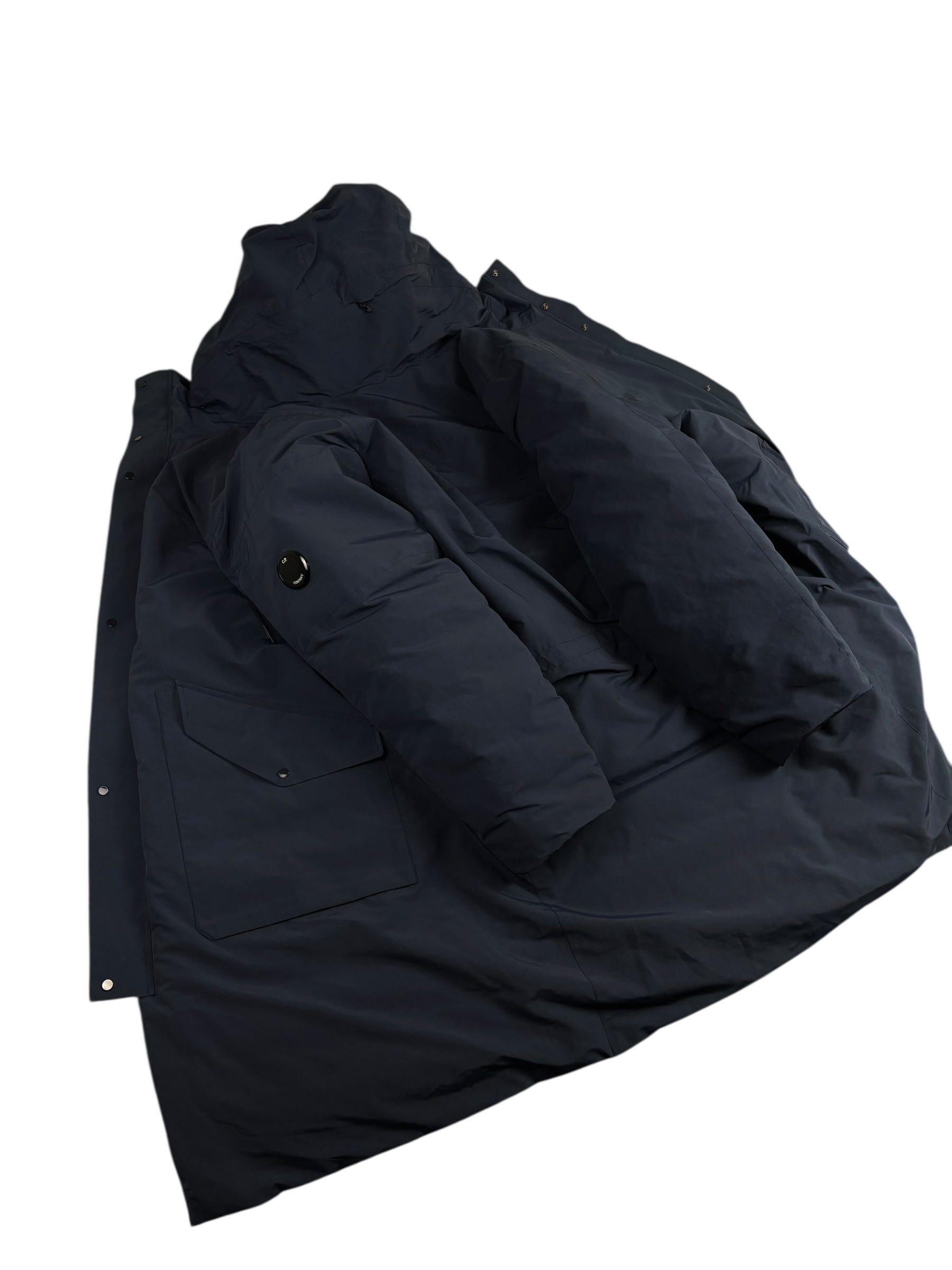 PARKA C.P COMPANY MICRO-M (R) DOWN JACKET - MARINE - TAILLE 56