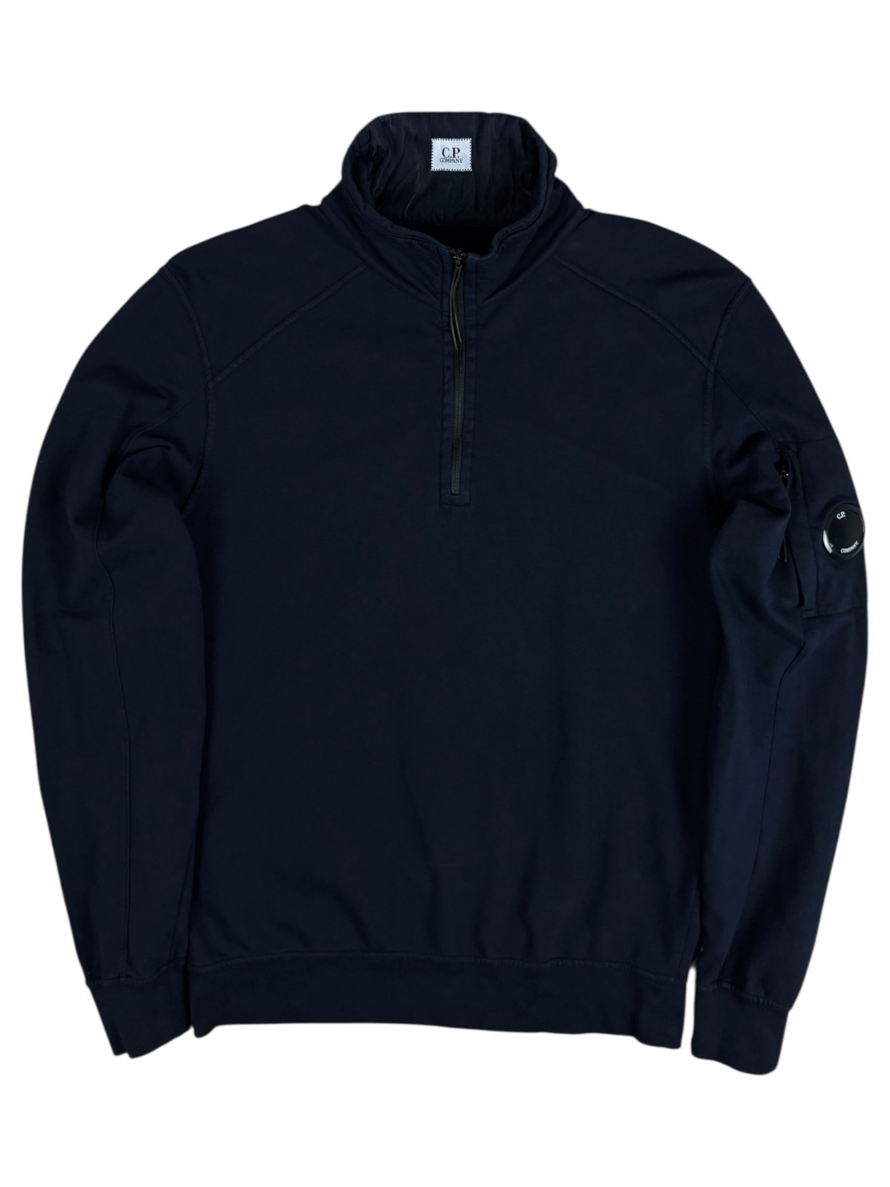 PULL ZIPPÉ C.P COMPANY - MARINE - TAILLE S