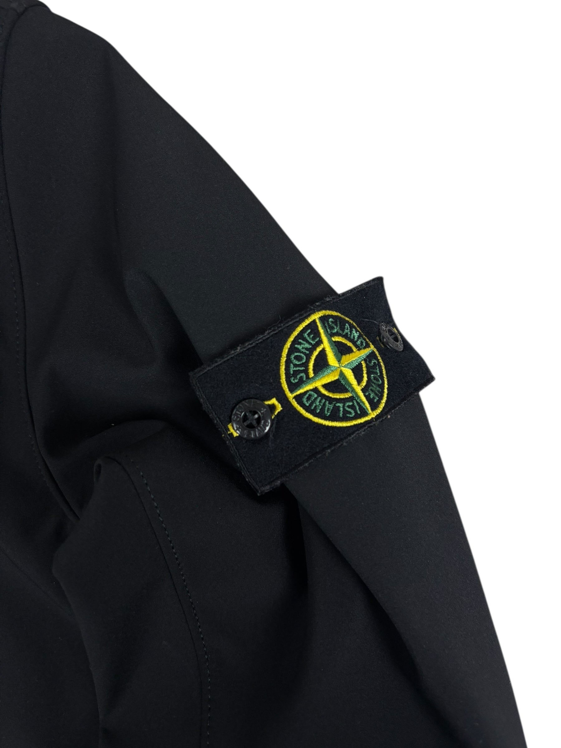 VESTE STONE ISLAND LIGHT SOFT SHELL-R - NOIR - TAILLE L