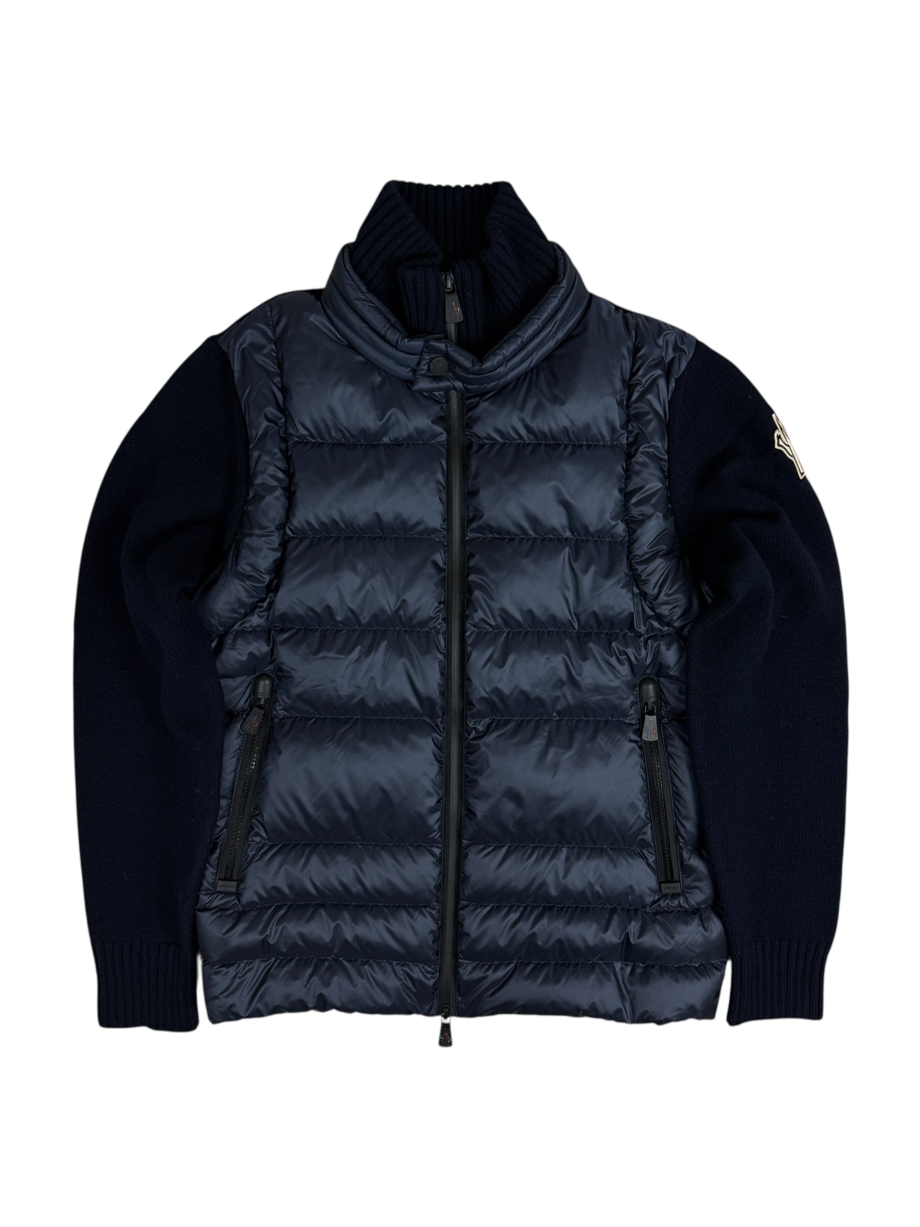 CARDIGAN MONCLER GRENOBLE - MARINE - TAILLE L - NEUF
