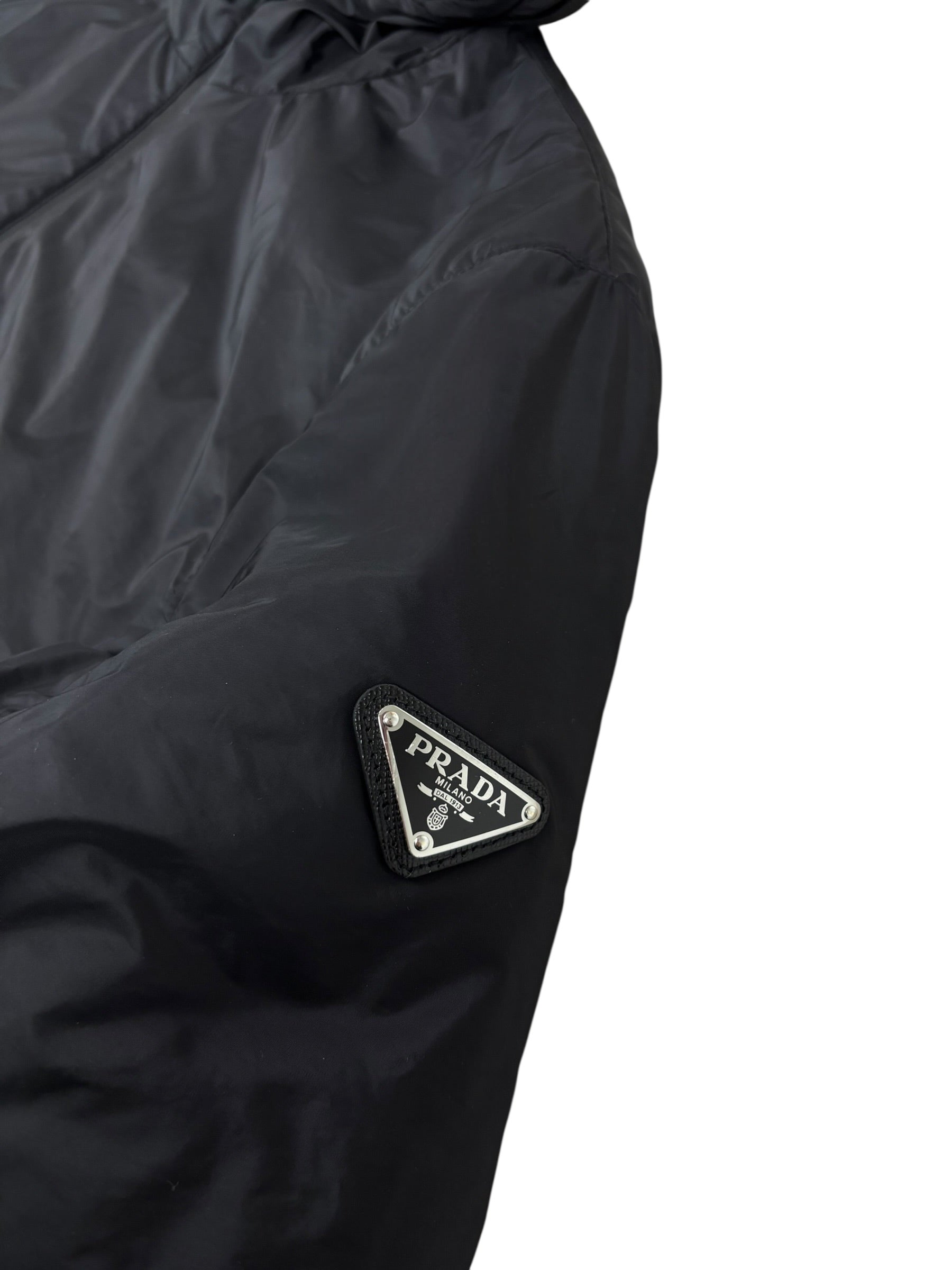 VESTE PRADA NYLON - NOIR - TAILLE 52