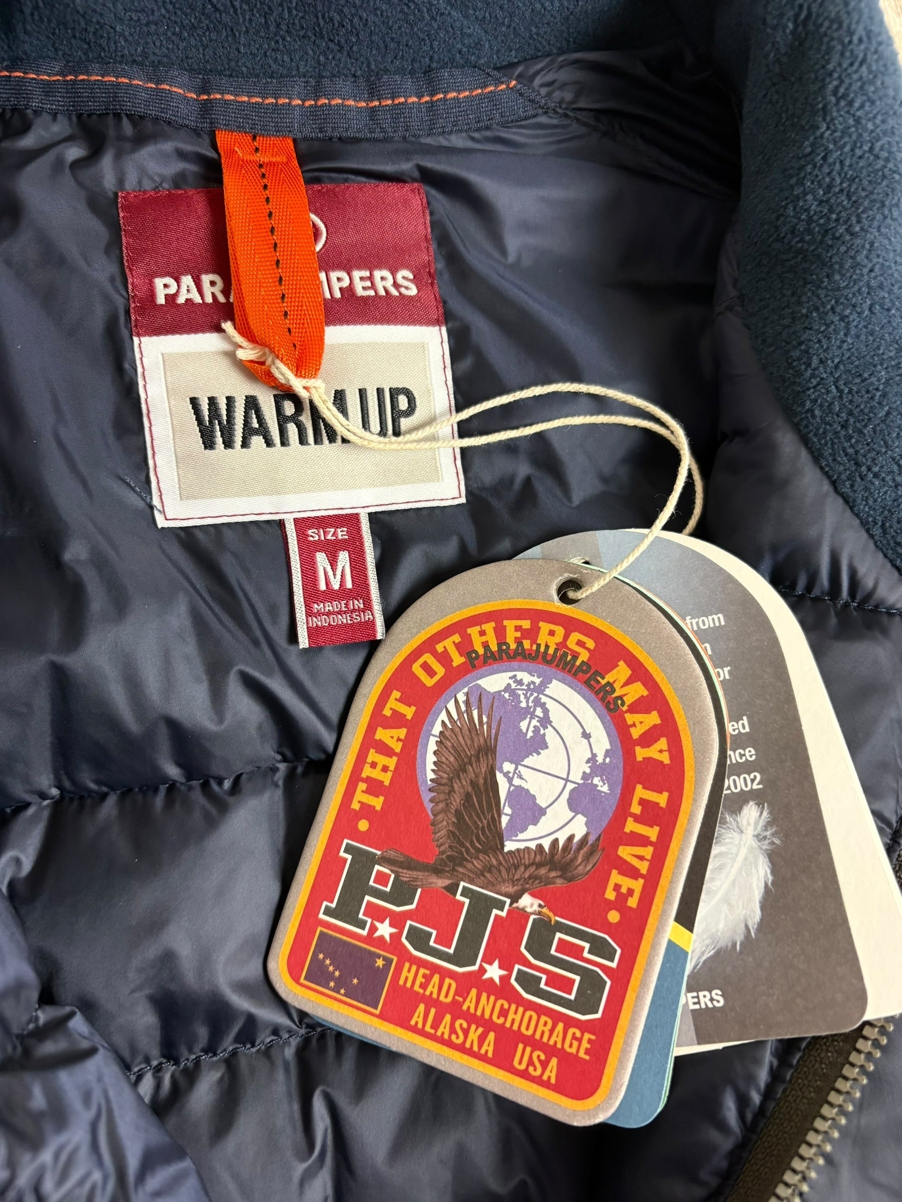 VESTE HUBRIDE PARAJUMPERS JAYDEN - MARINE - NEUF COLLECTION 2026