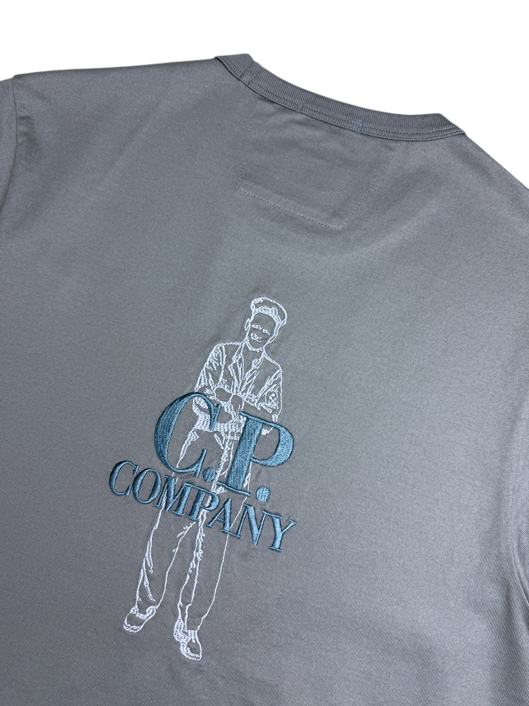 TEE-SHIRT C.P COMPANY - BLEU - TAILLE S - NEUF