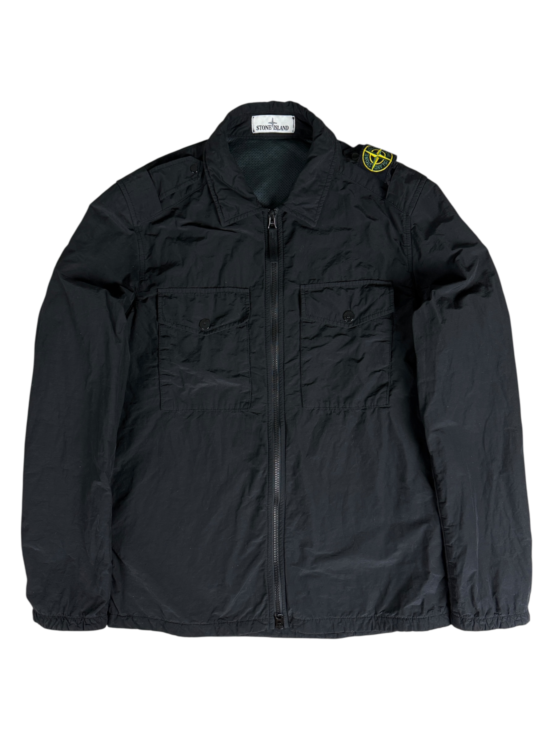 VESTE STONE ISLAND NASLAN LIGHT  - NOIR - TAILLE M