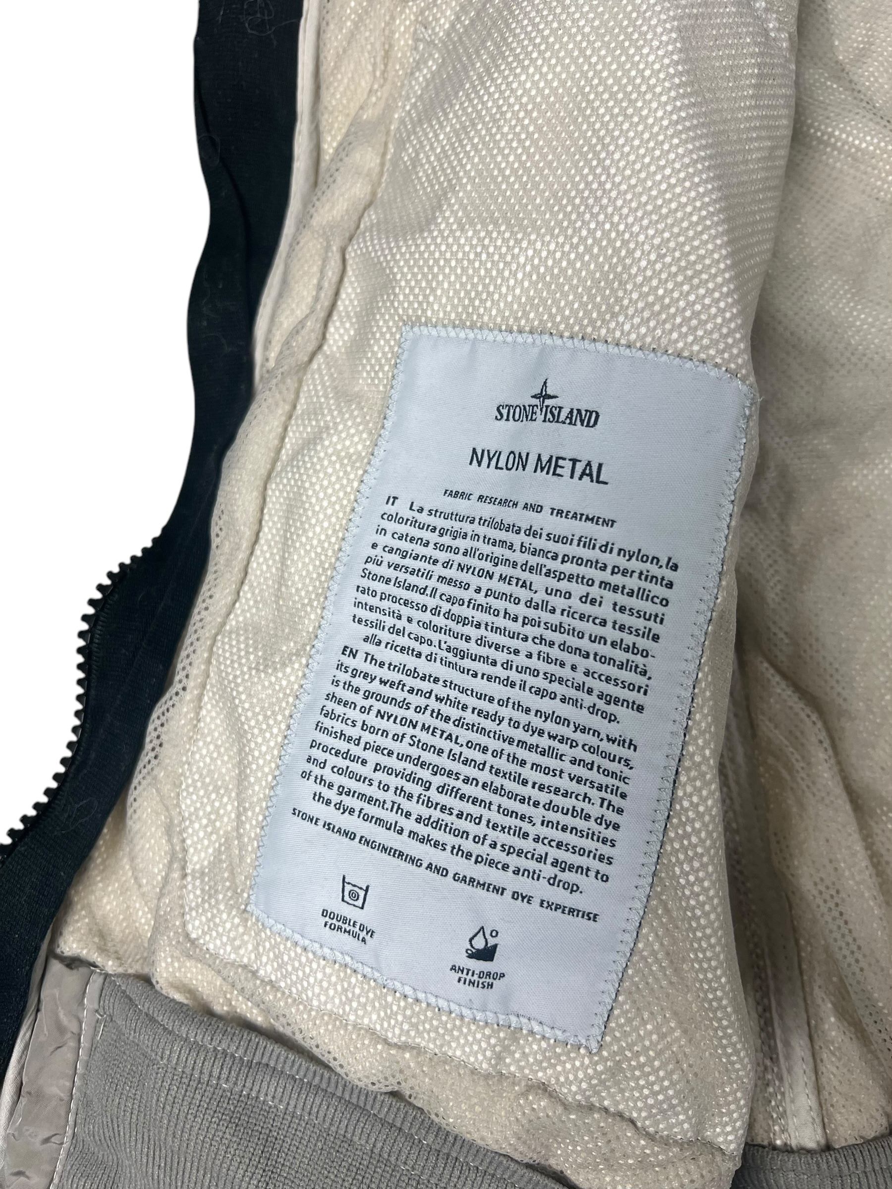 VESTE STONE ISLAND NYLON MÉTAL