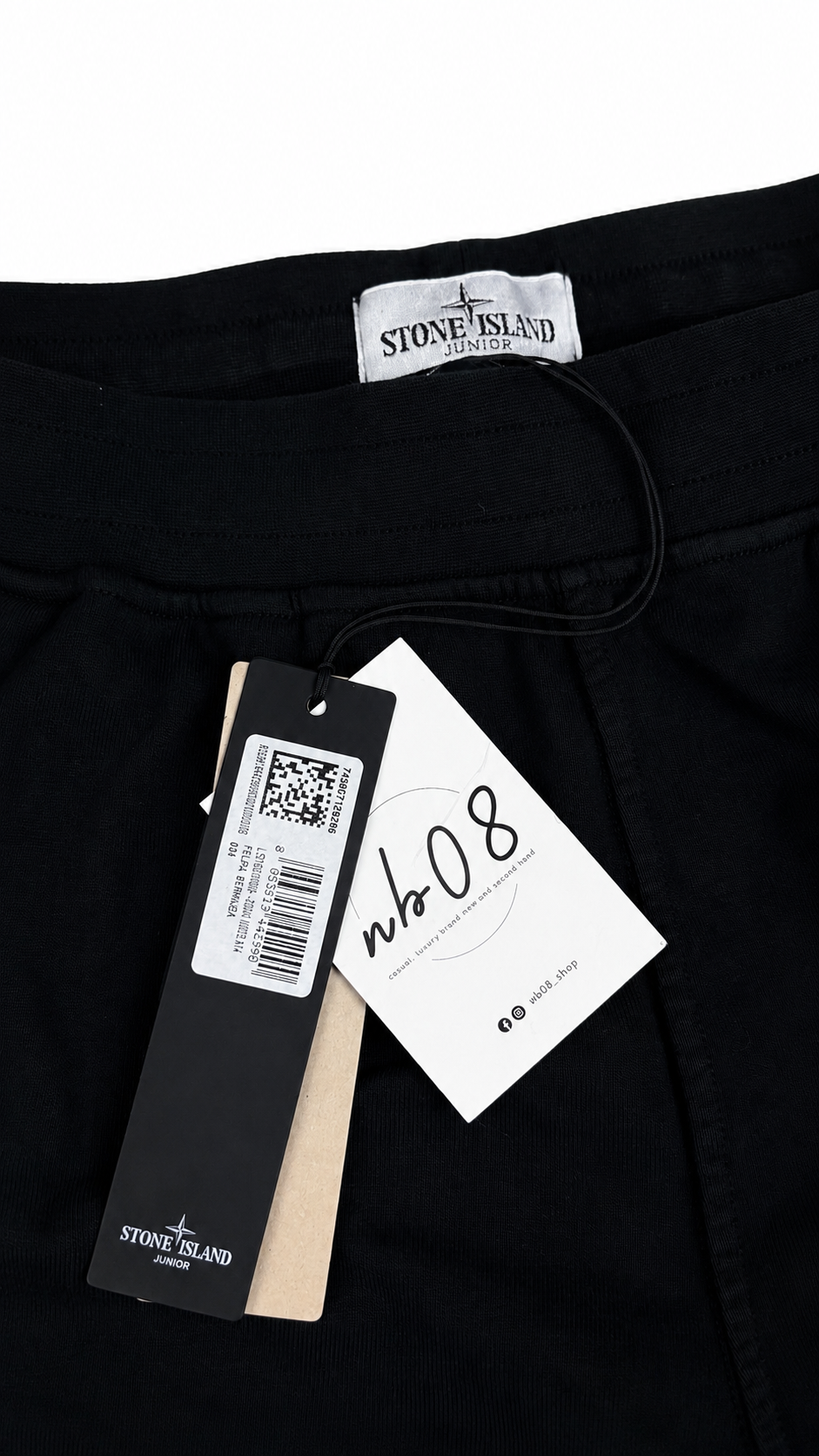 Short Stone Island noir taille 14 ans - vue 4/5