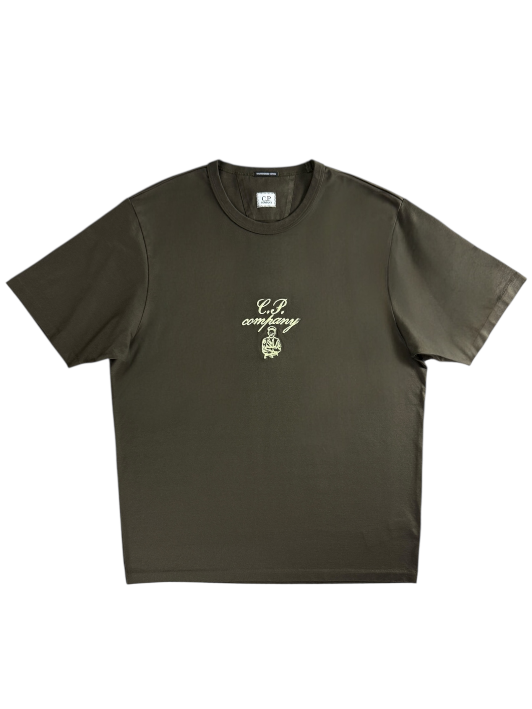 TEE-SHIRT C.P COMPANY - KAKI - NEUF