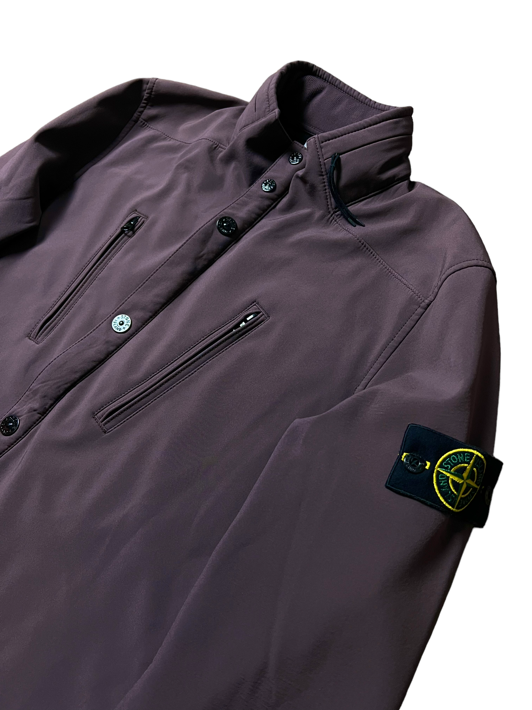 VESTE À CAPUCHE STONE ISLAND SOFT SHELL-R - NB08