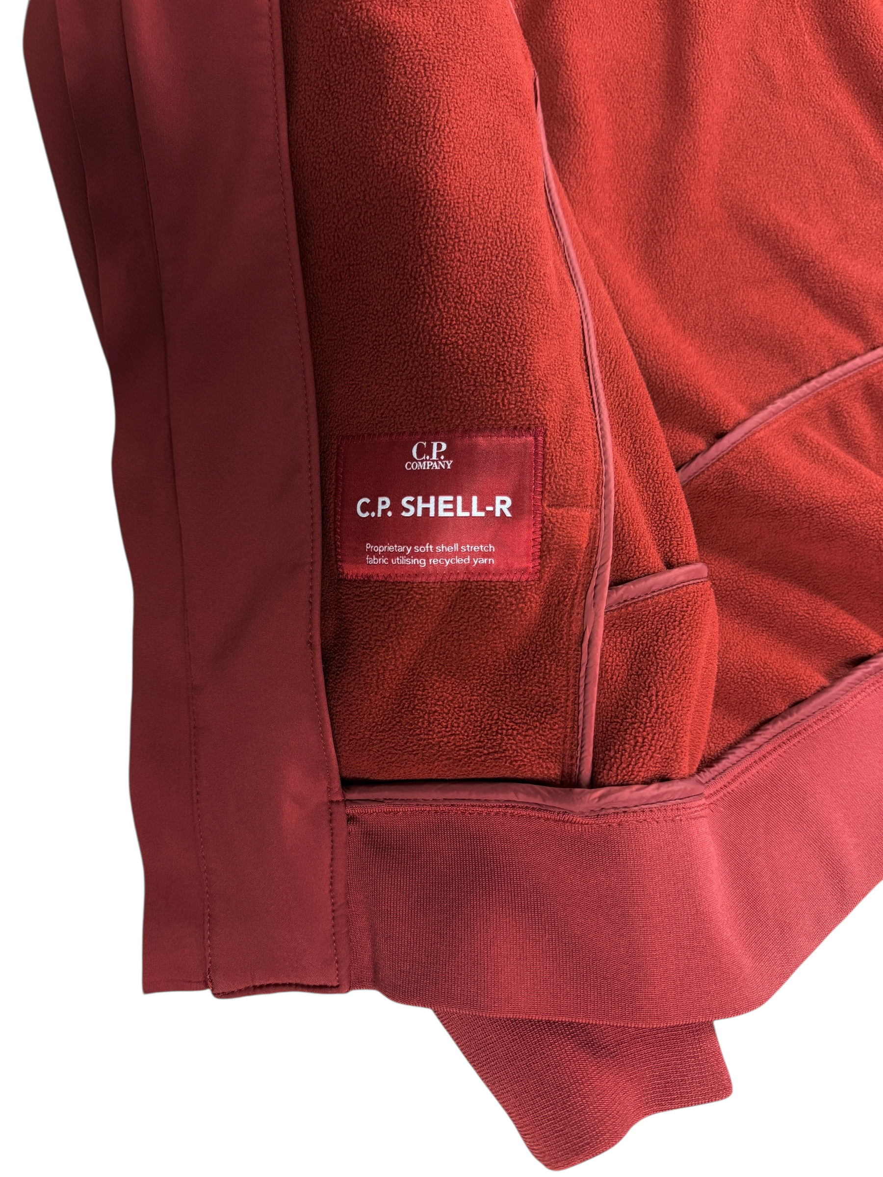 VESTE C.P COMPANY SHELL-R  - BORDEAUX - TAILLE S
