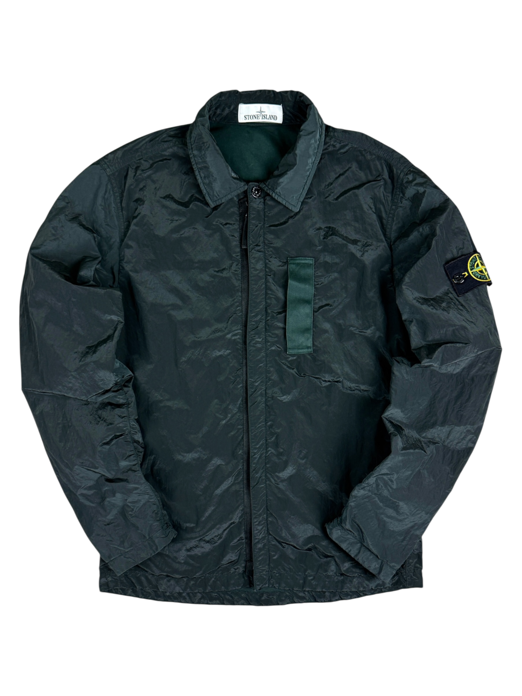 VESTE STONE ISLAND NYLON MÉTAL - ÉMERAUDE - TAILLE M