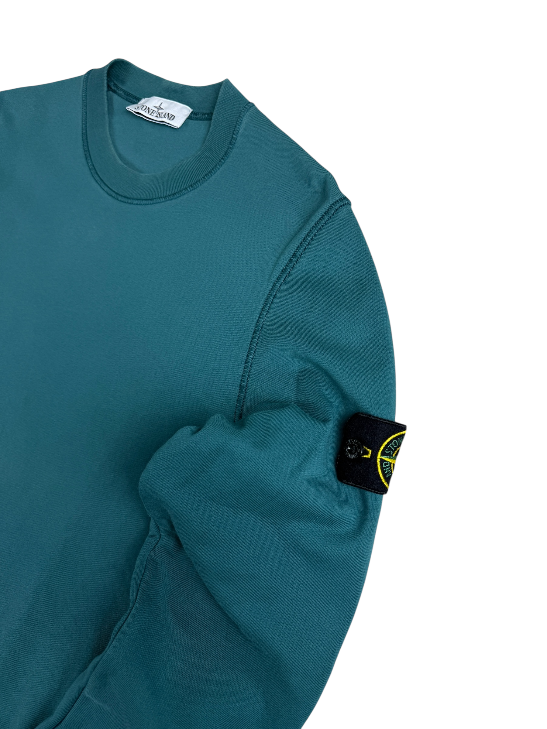 PULL STONE ISLAND - BLEU CANARD - TAILLE S