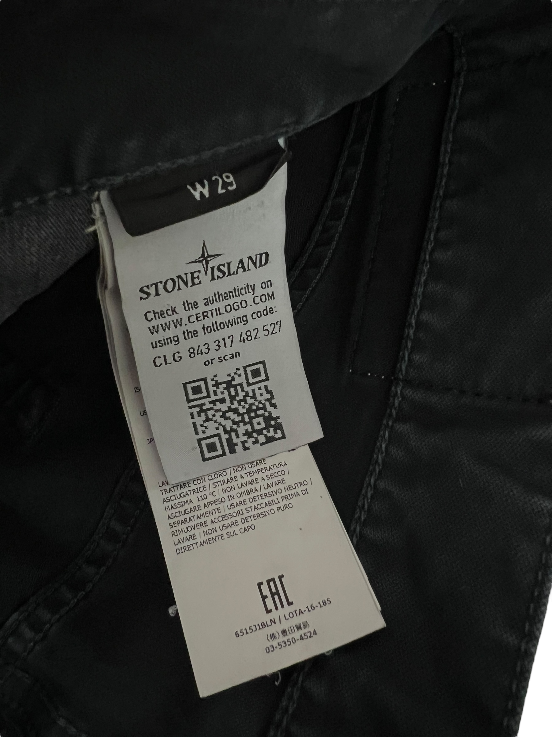 PANTALON STONE ISLAND