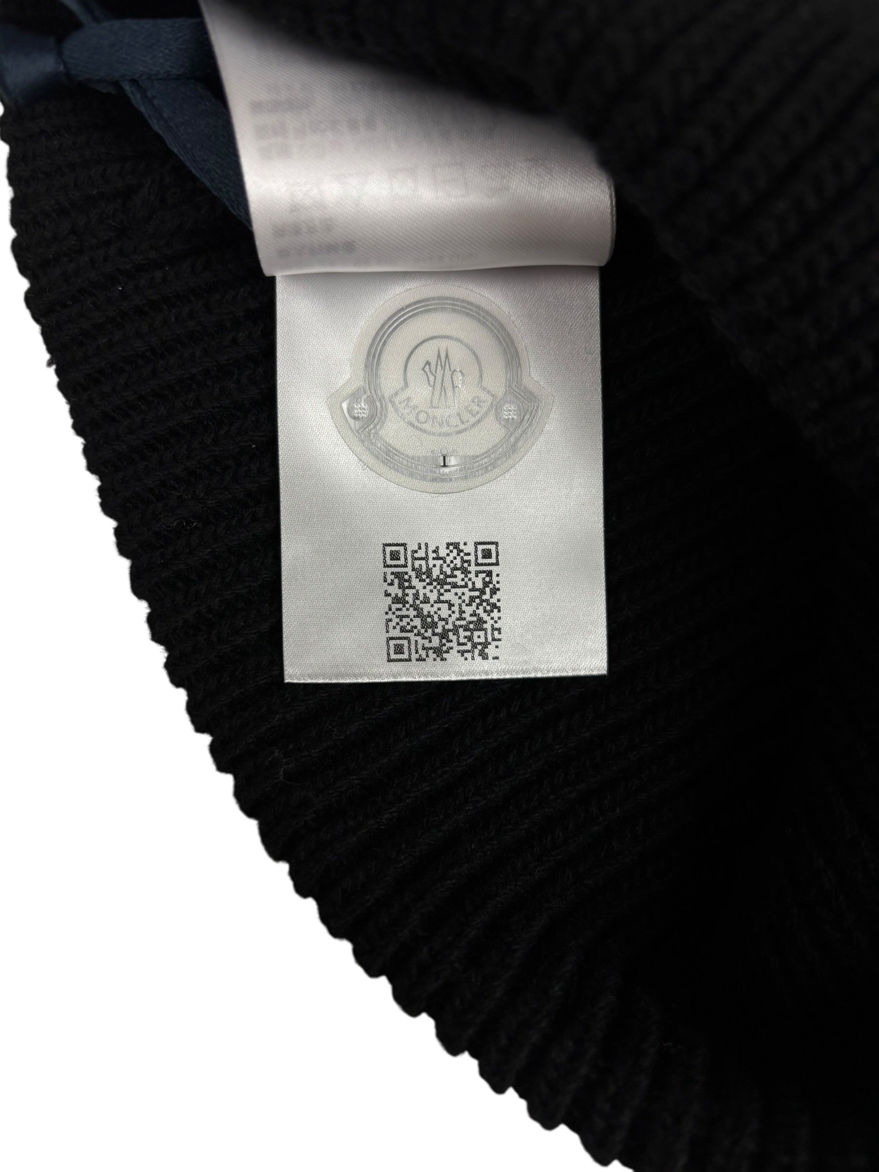 BONNET MONCLER - NOIR - TAILLE UNI - NEUF