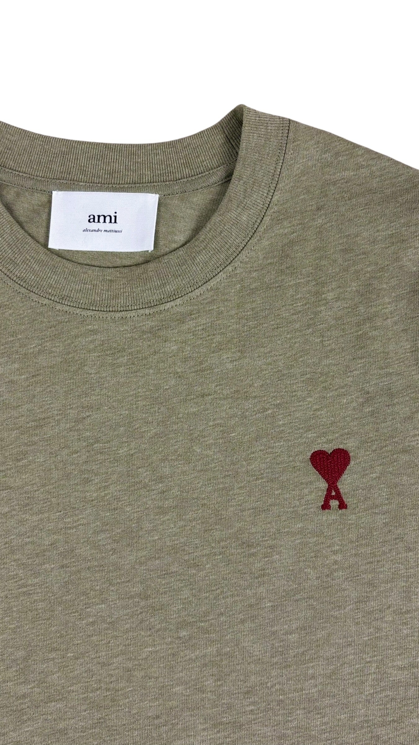 PULL AMI PARIS - VERT - TAILLE S