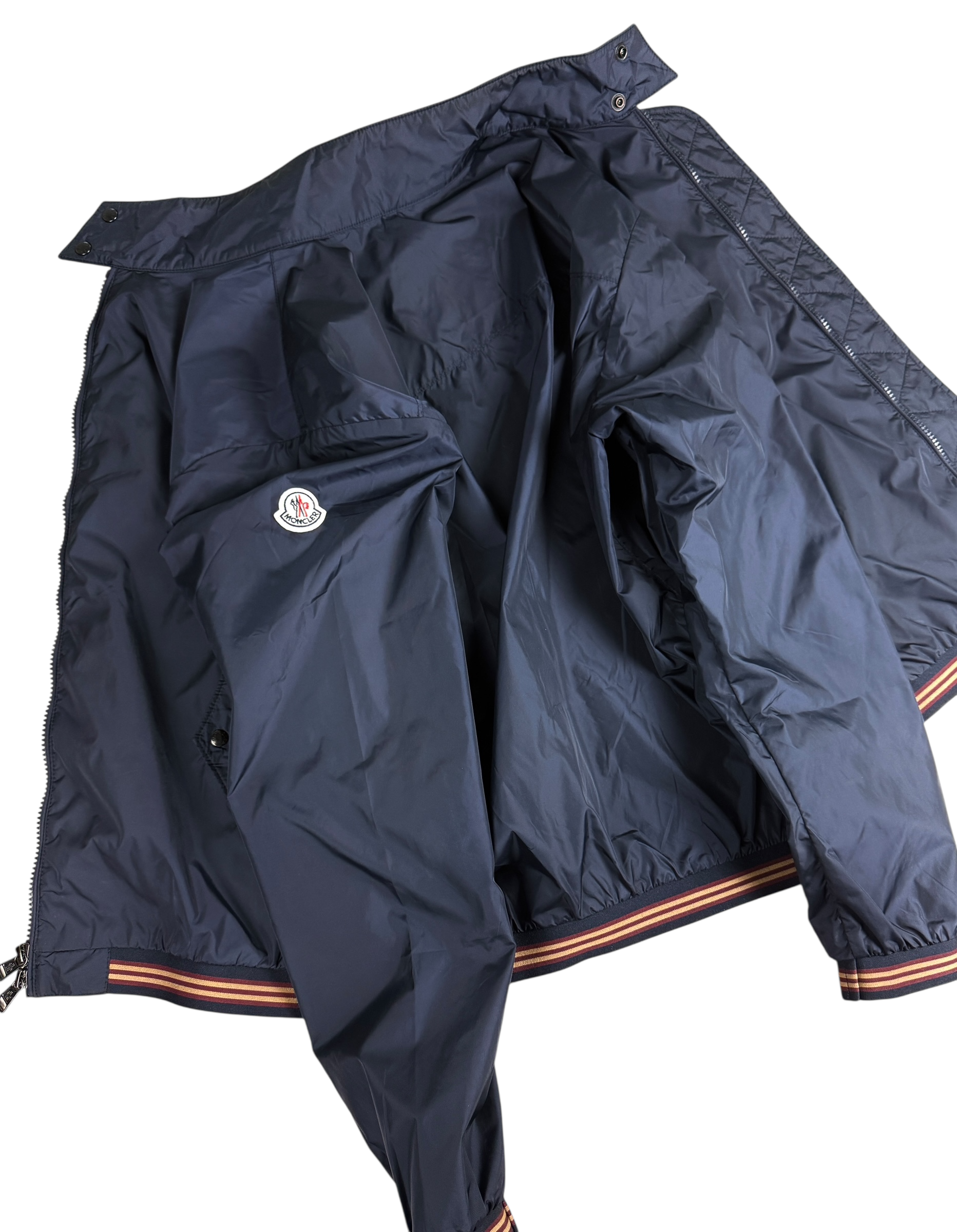 VESTE MONCLER LAMY - MARINE - TAILLE 2