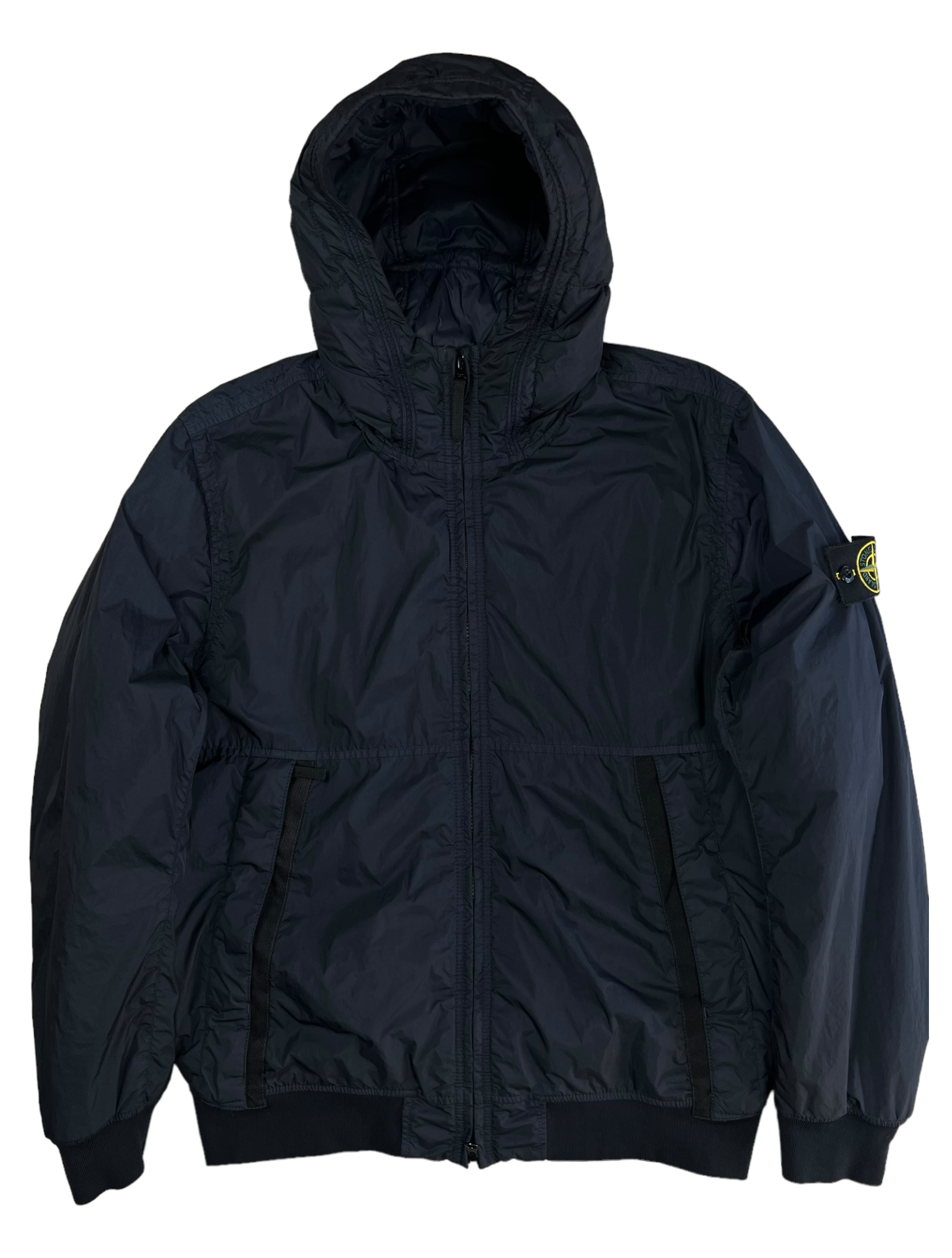 VESTE STONE ISLAND GARMENT DYED CRINKLE REPS R-NY WITH PRIMALOFT-TC