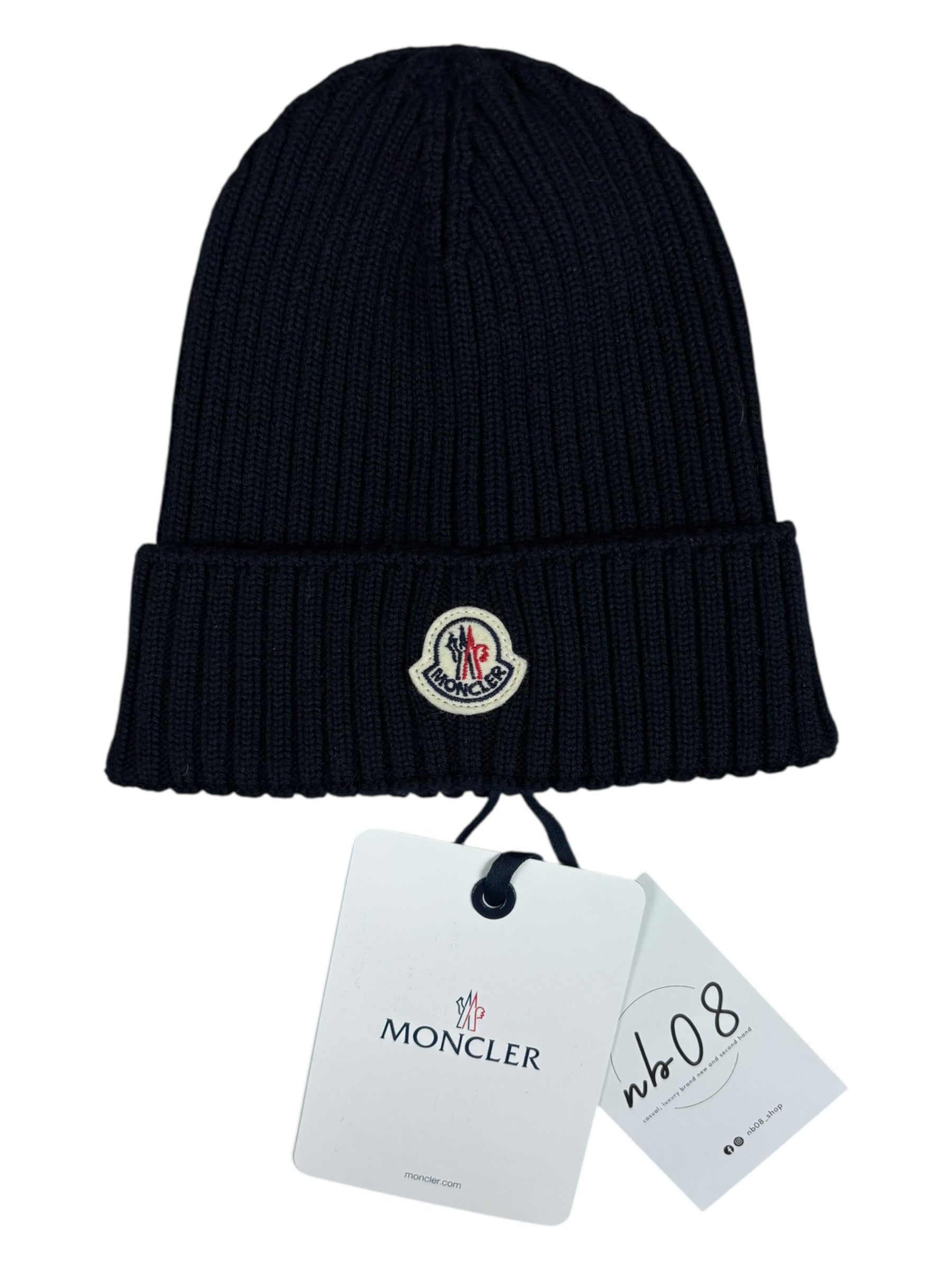 BONNET MONCLER - MARINE - TAILLE S - NEUF