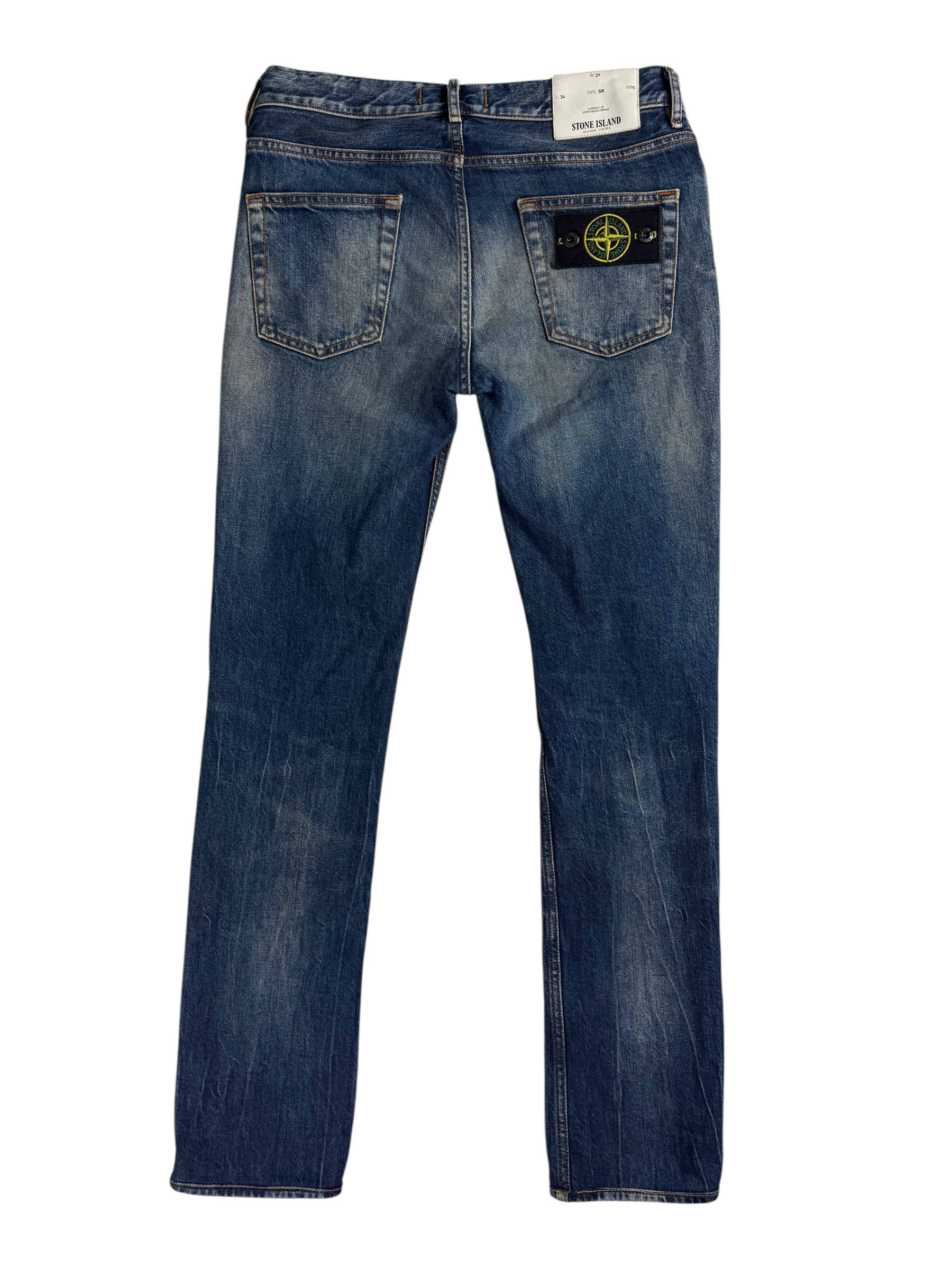 JEAN STONE ISLAND - BLEU - TAILLE W29