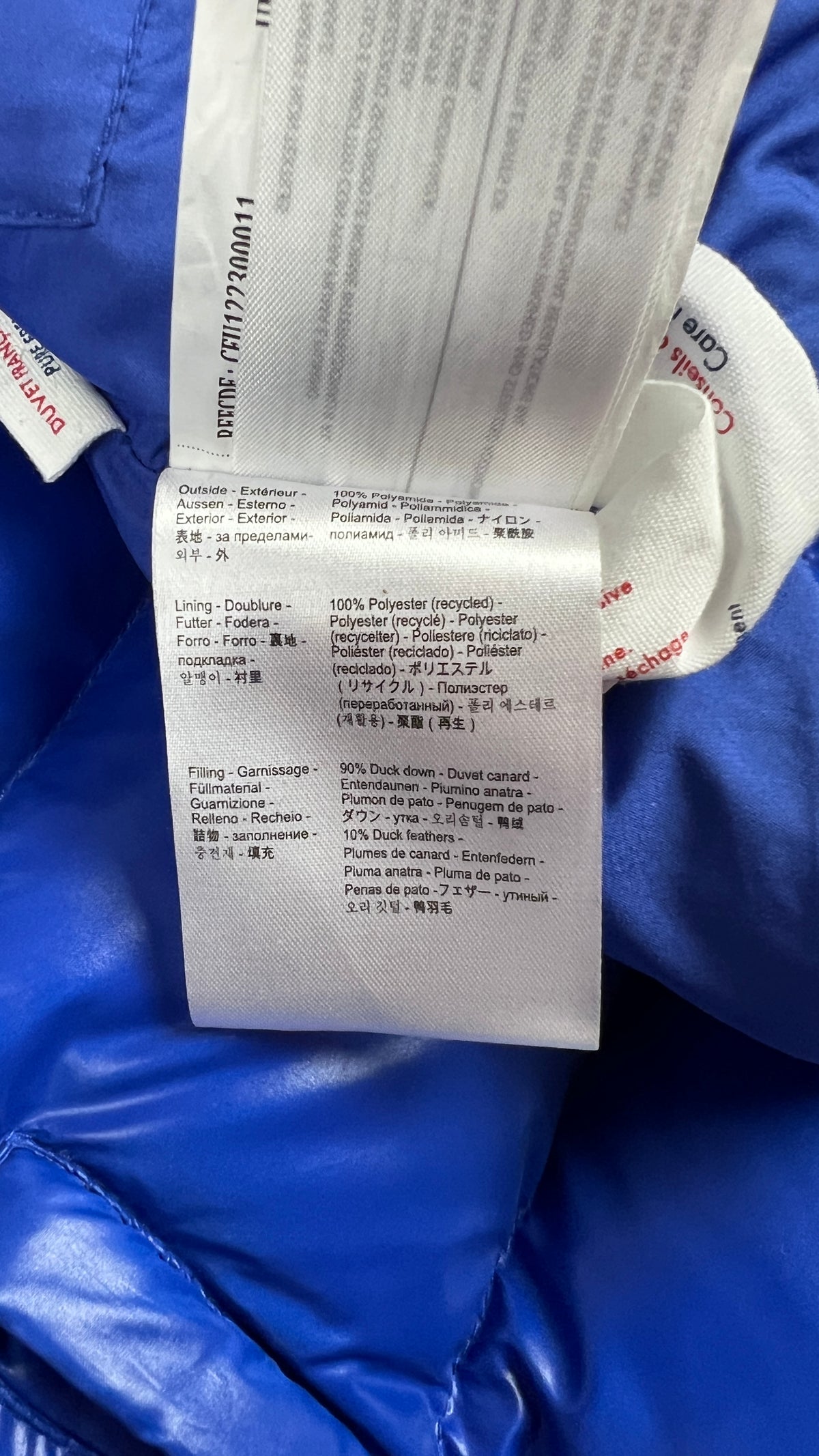 Gilet Doudoune Sans Manches Pyrenex John 2, Bleu, Taille S — photographie complémentaire 9