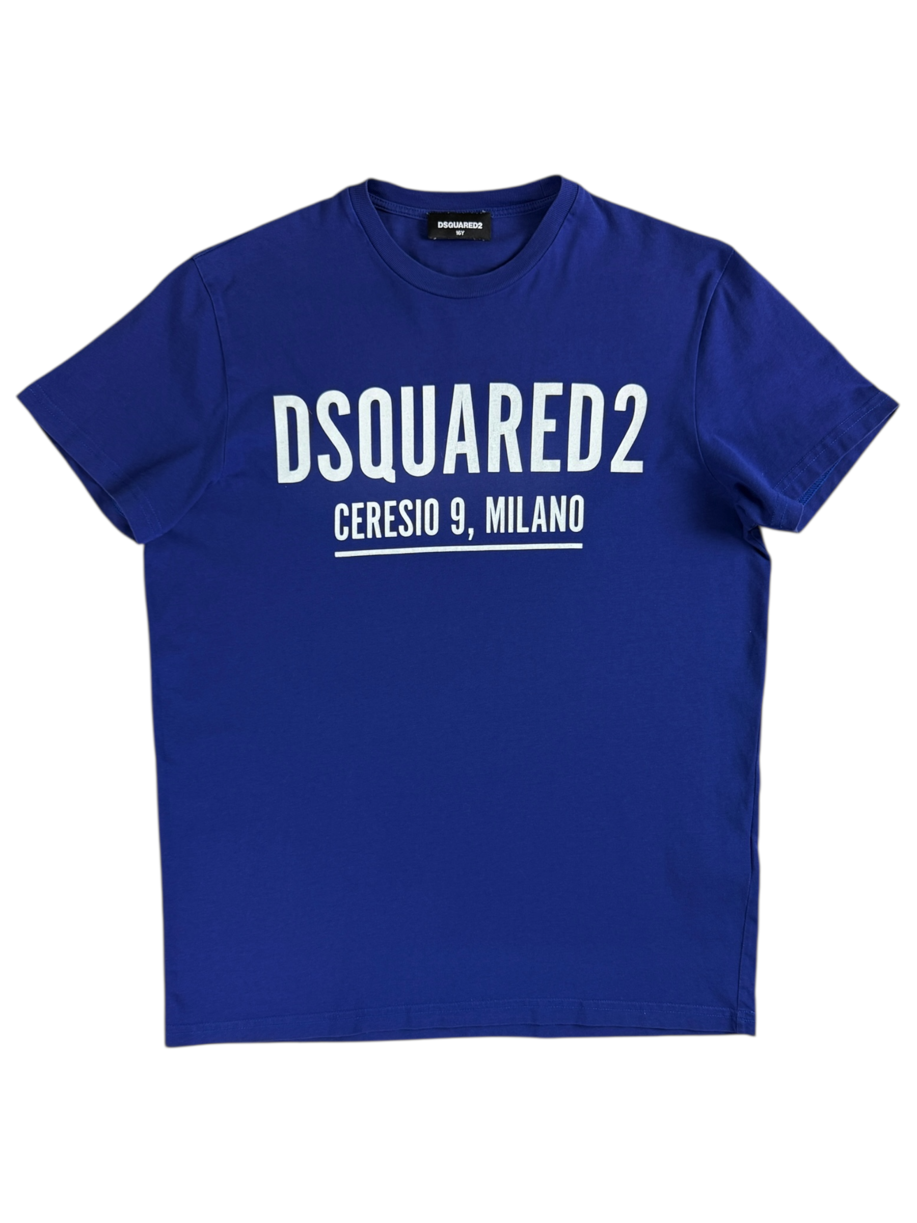 TEE-SHIRT DSQUARED2 - BLEU - TAILLE XS