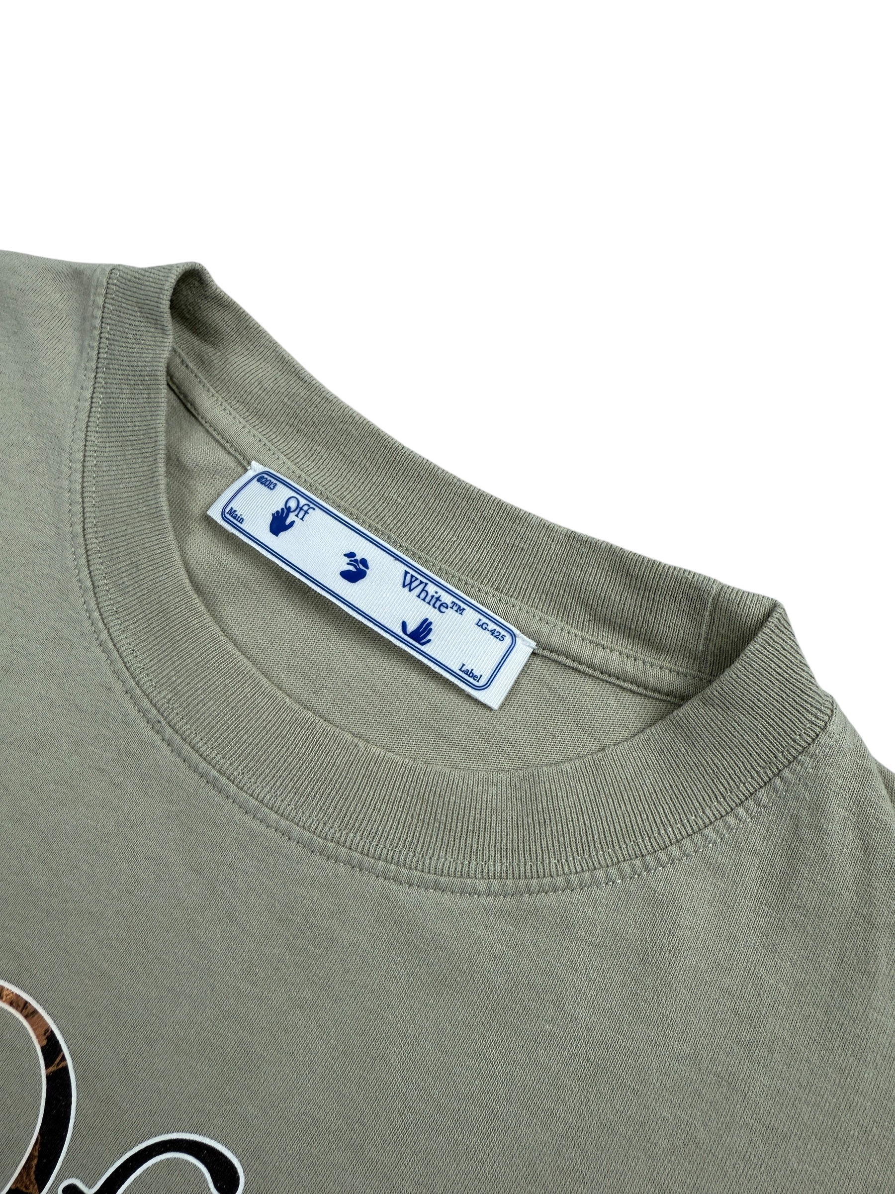TEE-SHIRT OFF-WHITE - CRÈME - TAILLE M
