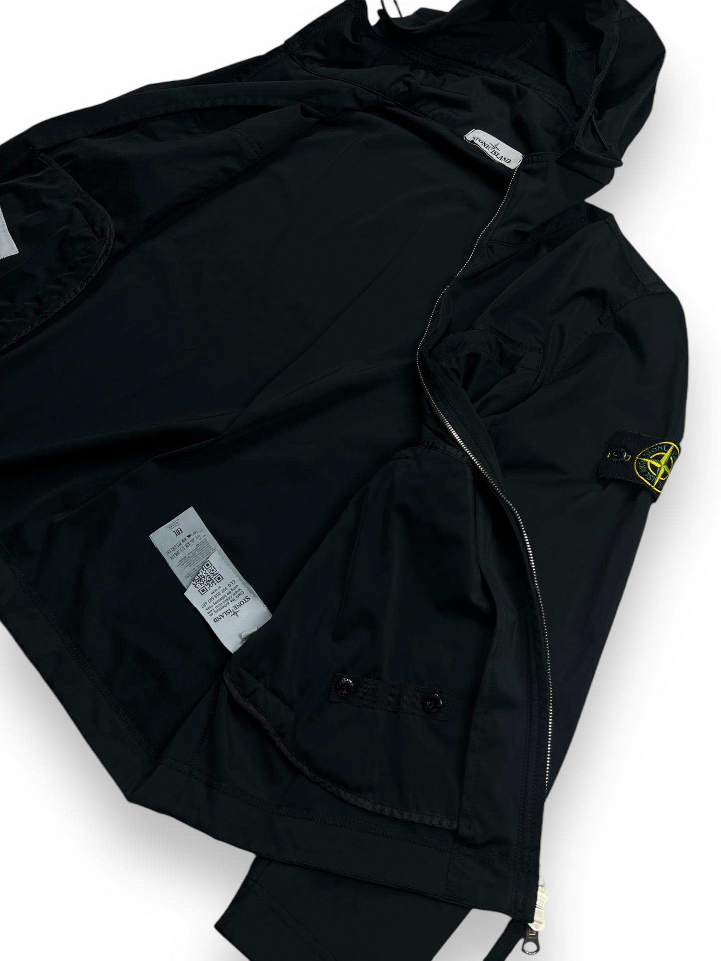 VESTE STONE ISLAND GARMENT DYED JERSEY-R