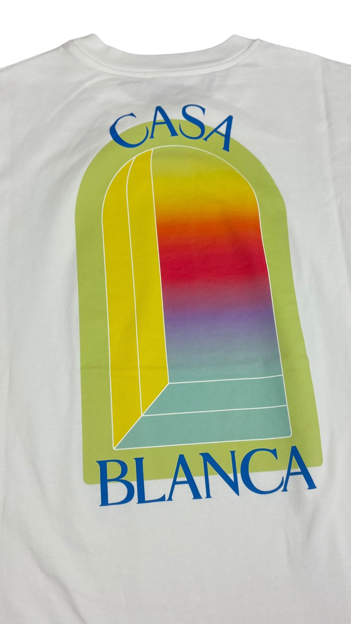 TEE-SHIRT CASABLANCA L’ARCHE - BLANC - NEUF - COLLECTION 2026