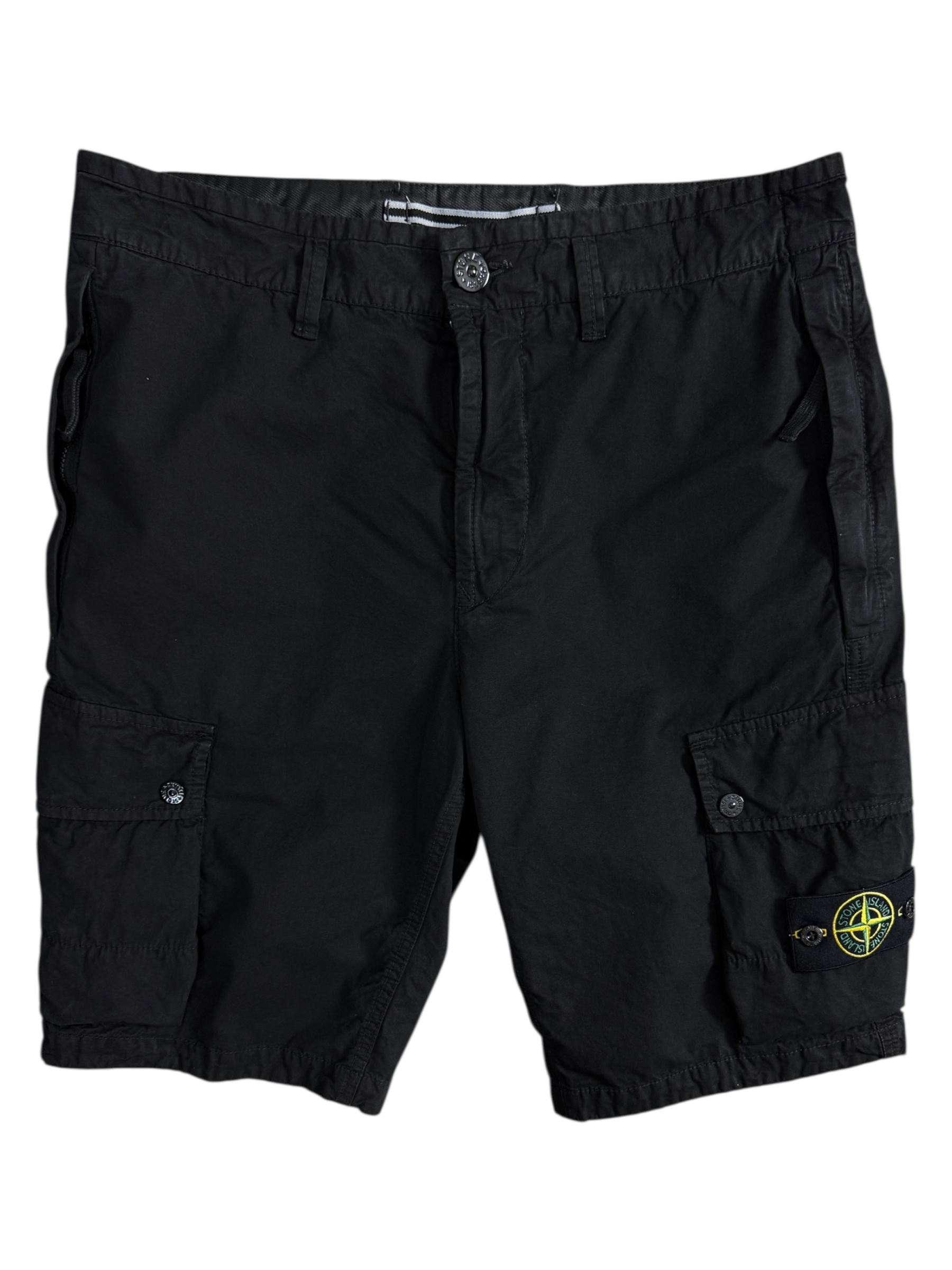 BERMUDA CARGO STONE ISLAND - NOIR - NEUF