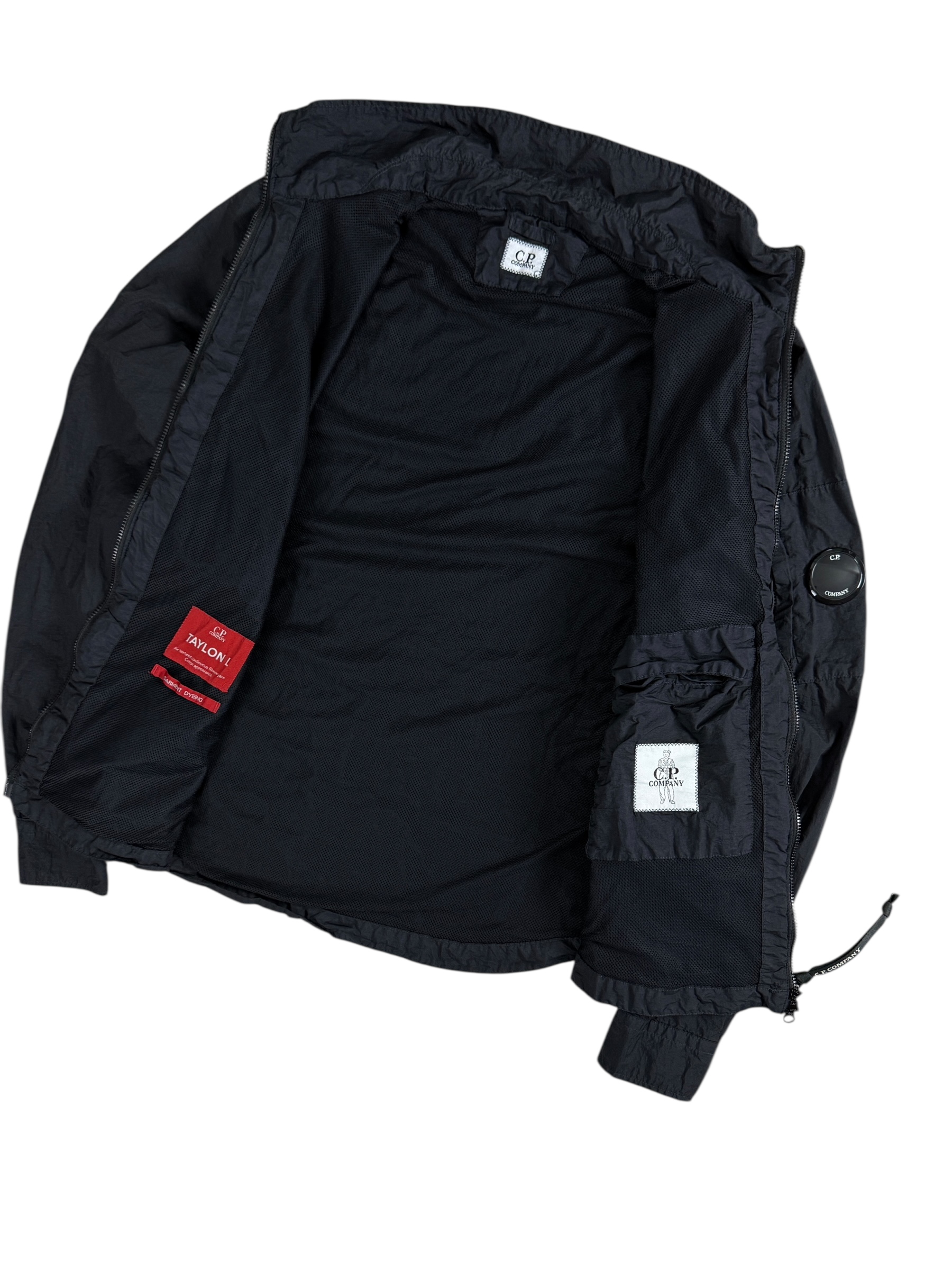 VESTE C.P COMPANY TAYLON L GARMENT DYEING - NOIR - TAILLE S