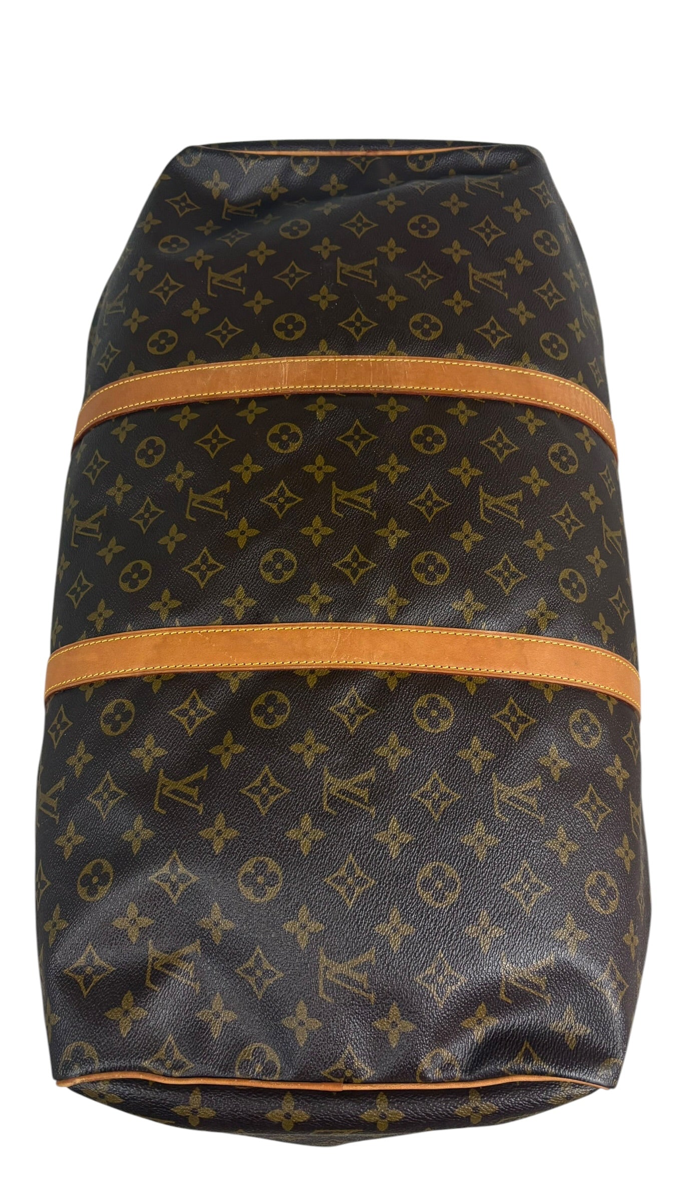 Sac Louis Vuitton Keepall 55 - Toile Monogram - Marron - MI882