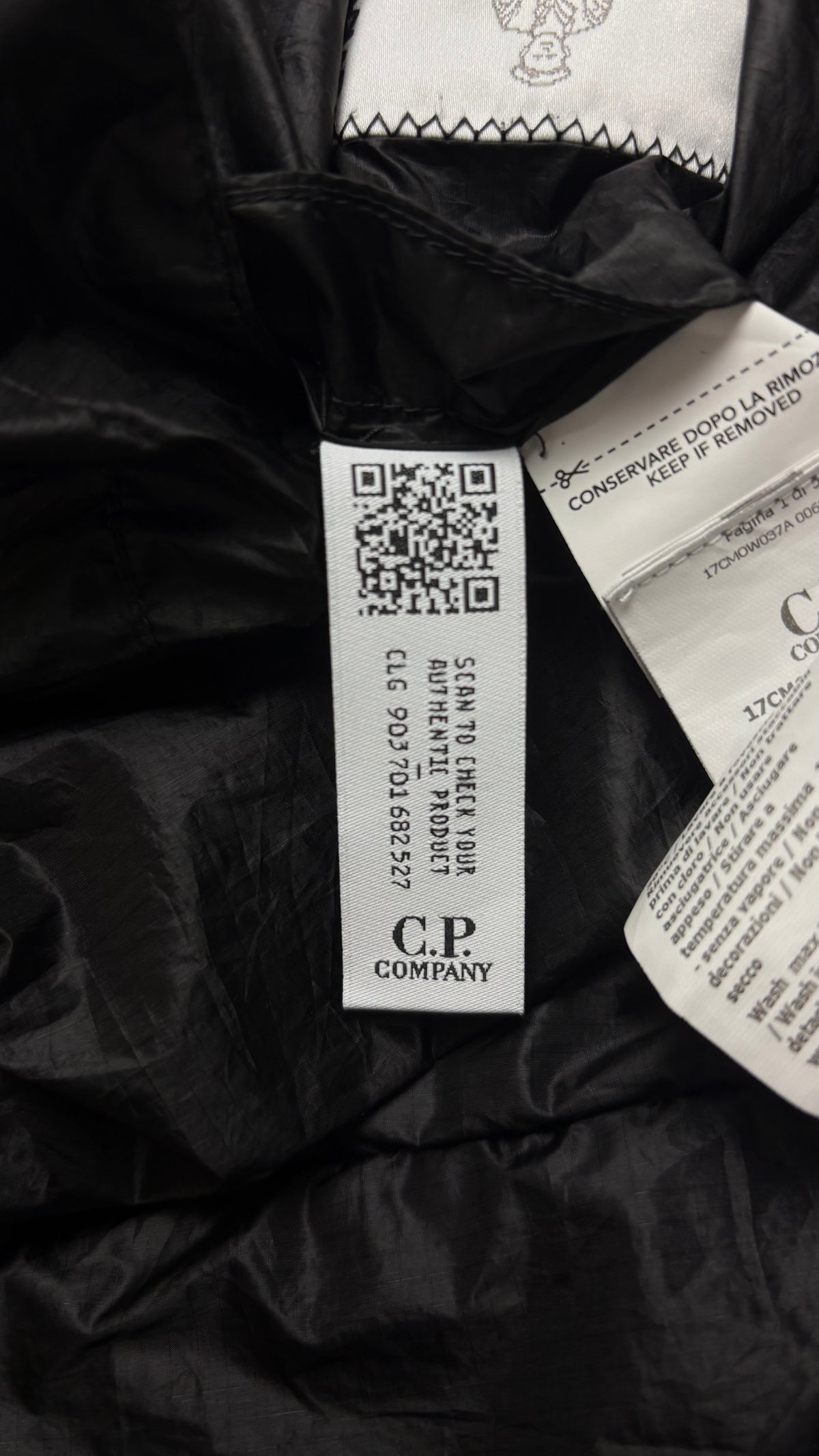 Gilet Doudoune C.P Company Nada Shell Goggle Noir Taille XL – photo complémentaire 4 – NB08 Shop