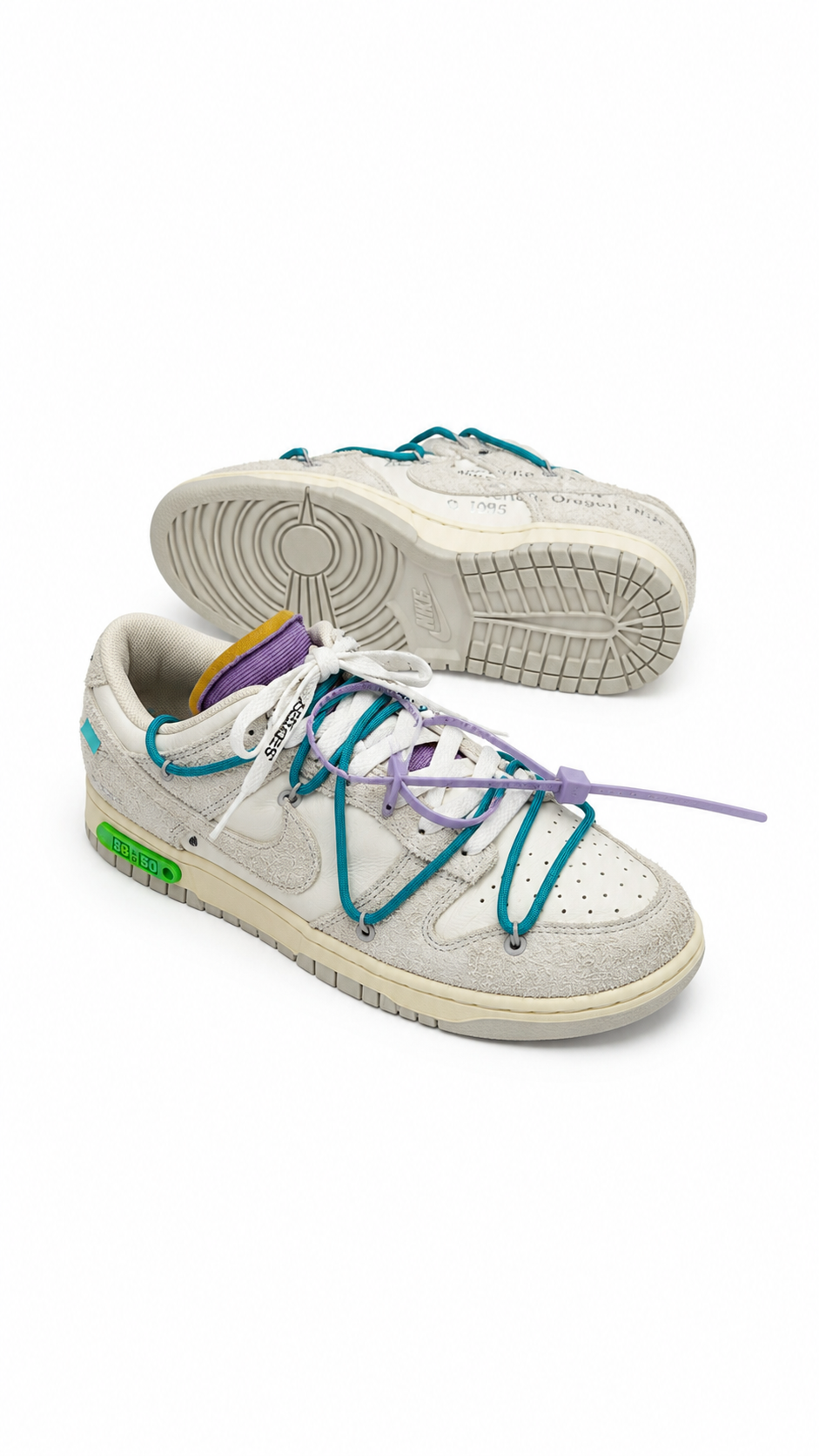 Nike Dunk Low x Off-White “The 50” - Gris Beige - Taille 43