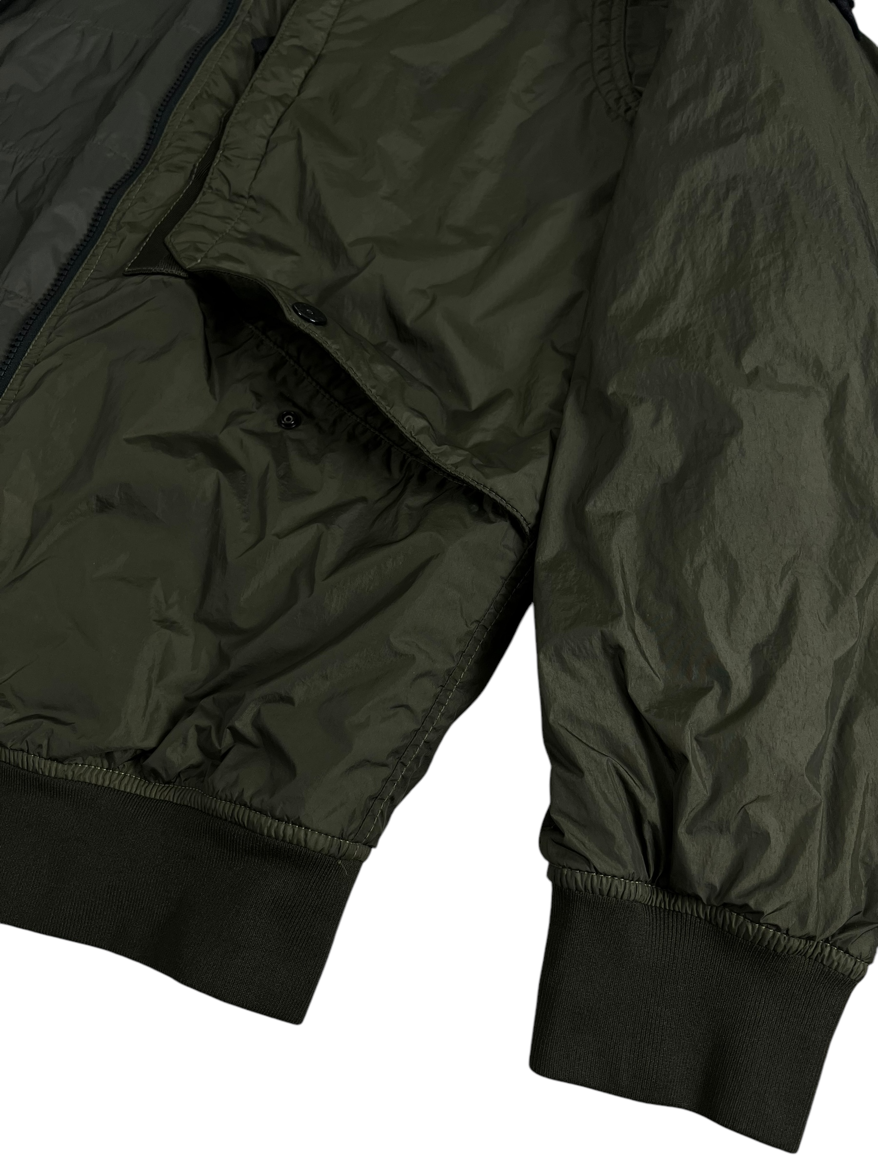 VESTE STONE ISLAND GARMENT DYED CRINKLE REPS R-NY WITH PRIMALOFT-TC