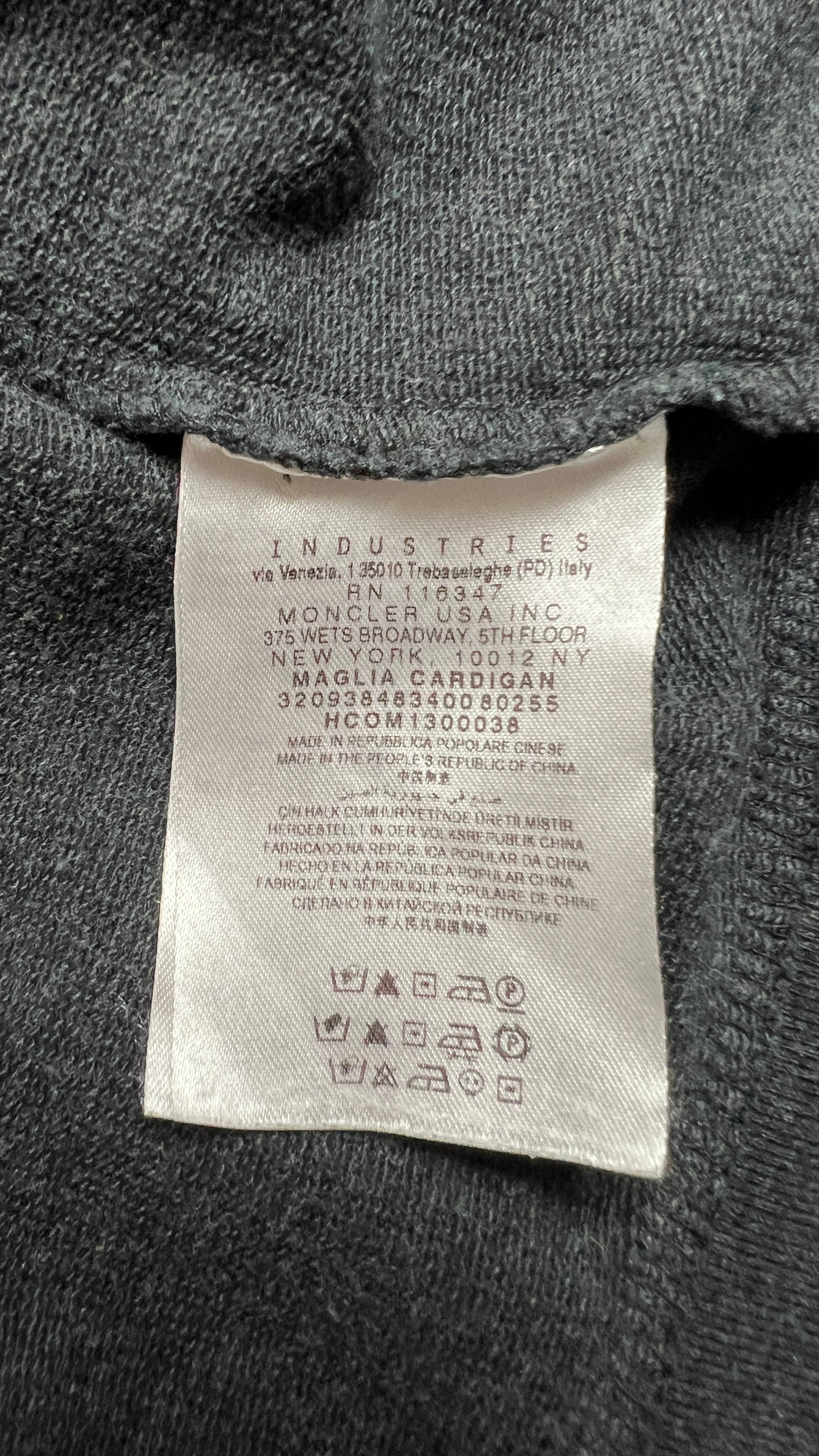 Cardigan Moncler - Gris - Taille S