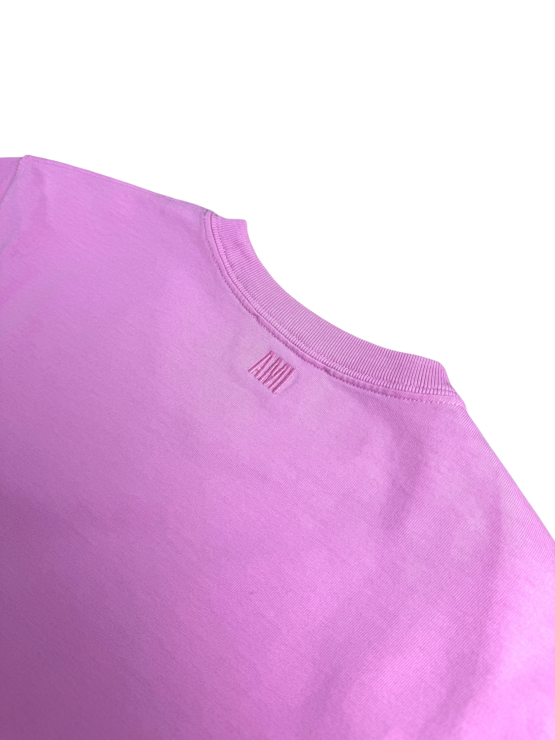 TEE-SHIRT AMI PARIS - LILA - TAILLE S