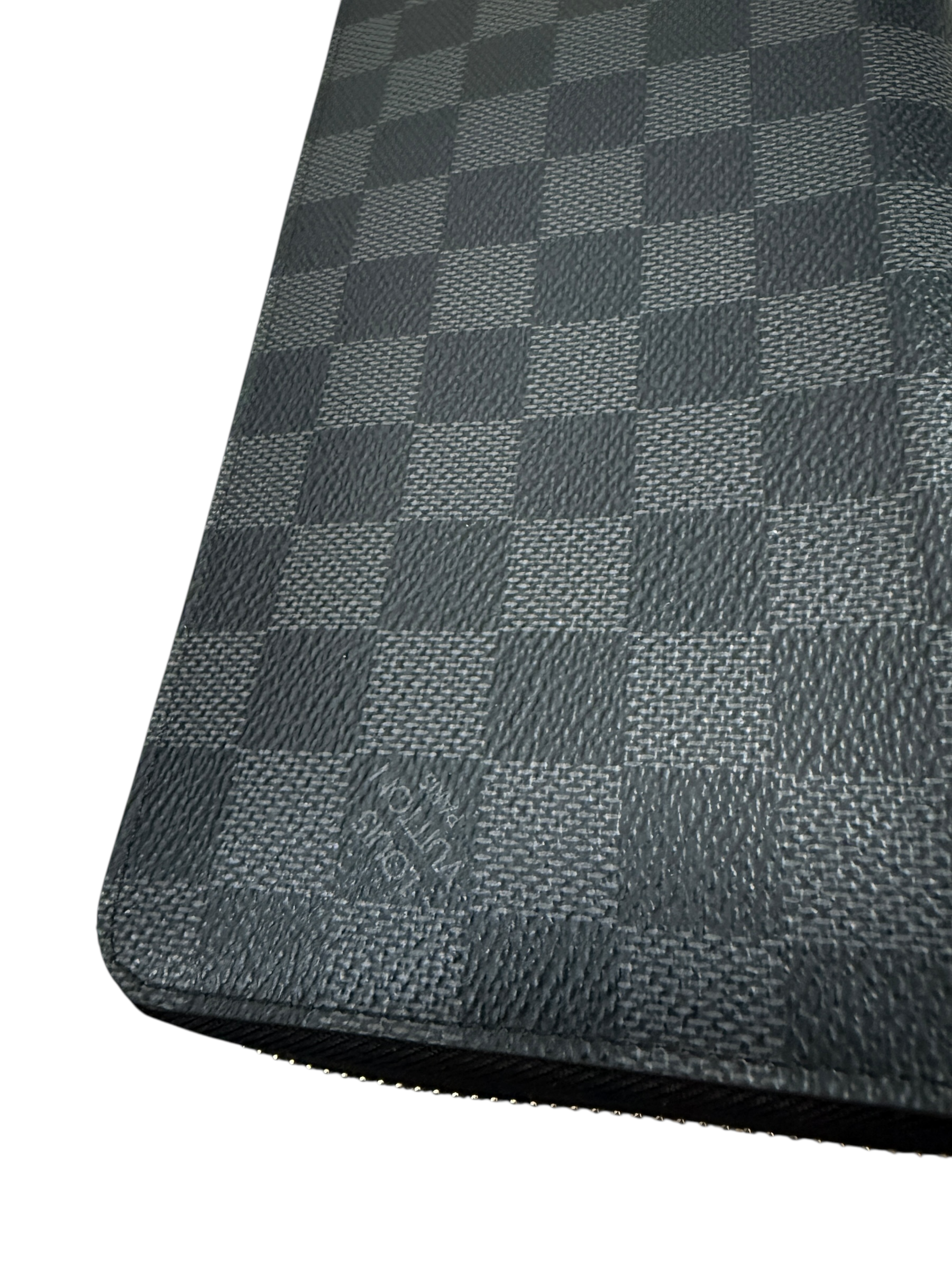 PORTE FEUILLE LOUIS VUITTON ZIPPY - TOILE DAMIER - NOIR