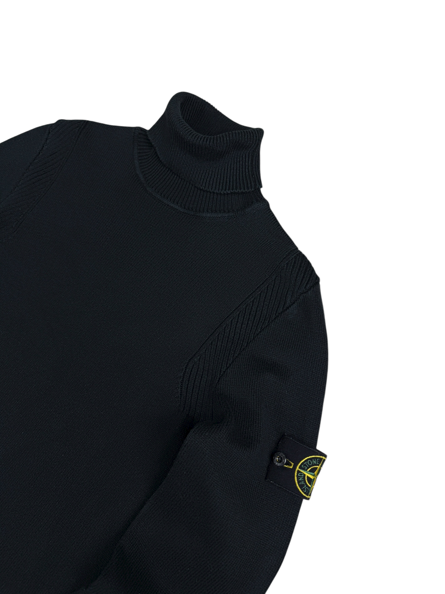 PULL COL ROULÉ STONE ISLAND - NOIR - TAILLE M