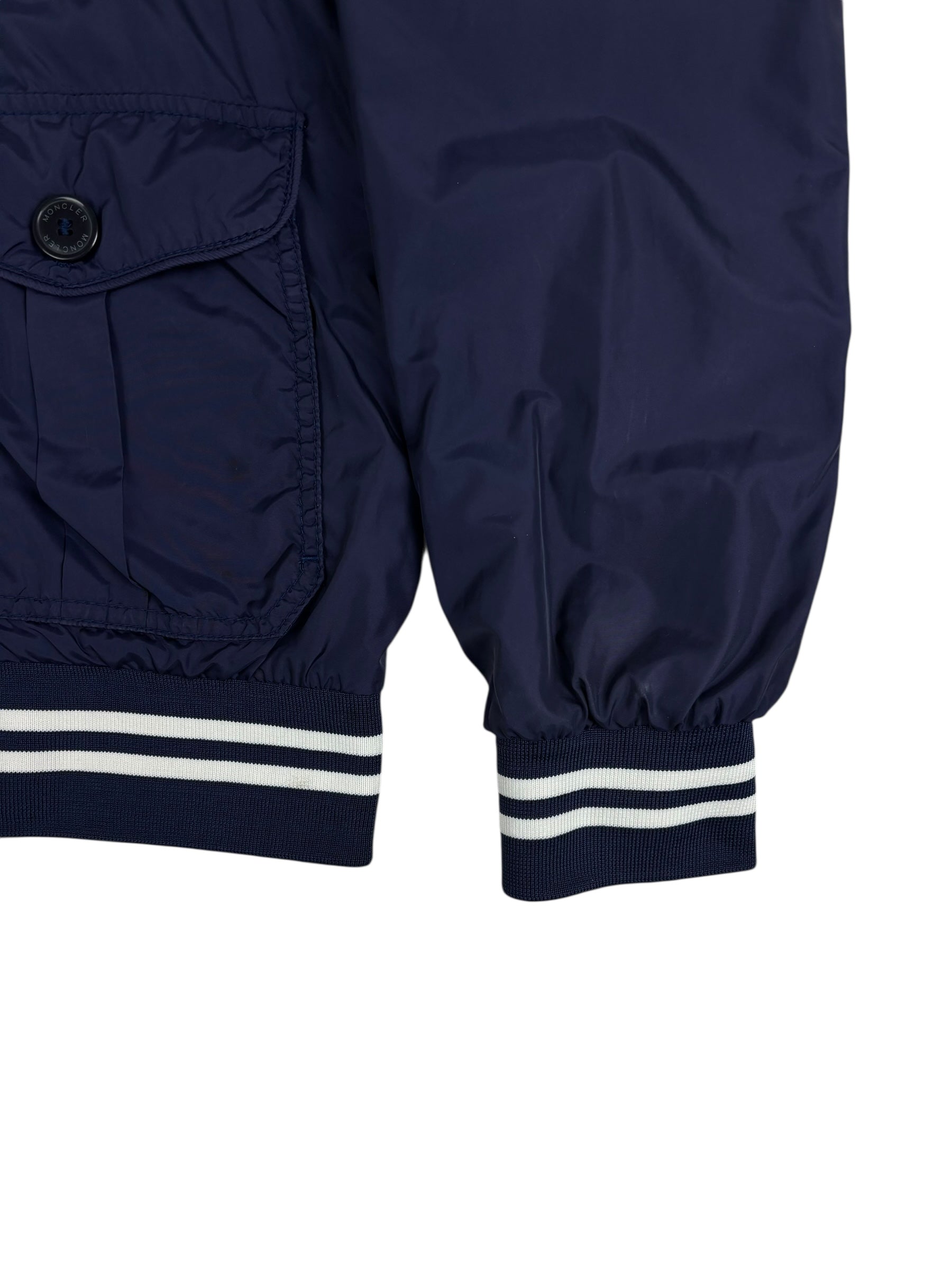 VESTE MONCLER DELONIX - MARINE - TAILLE 3