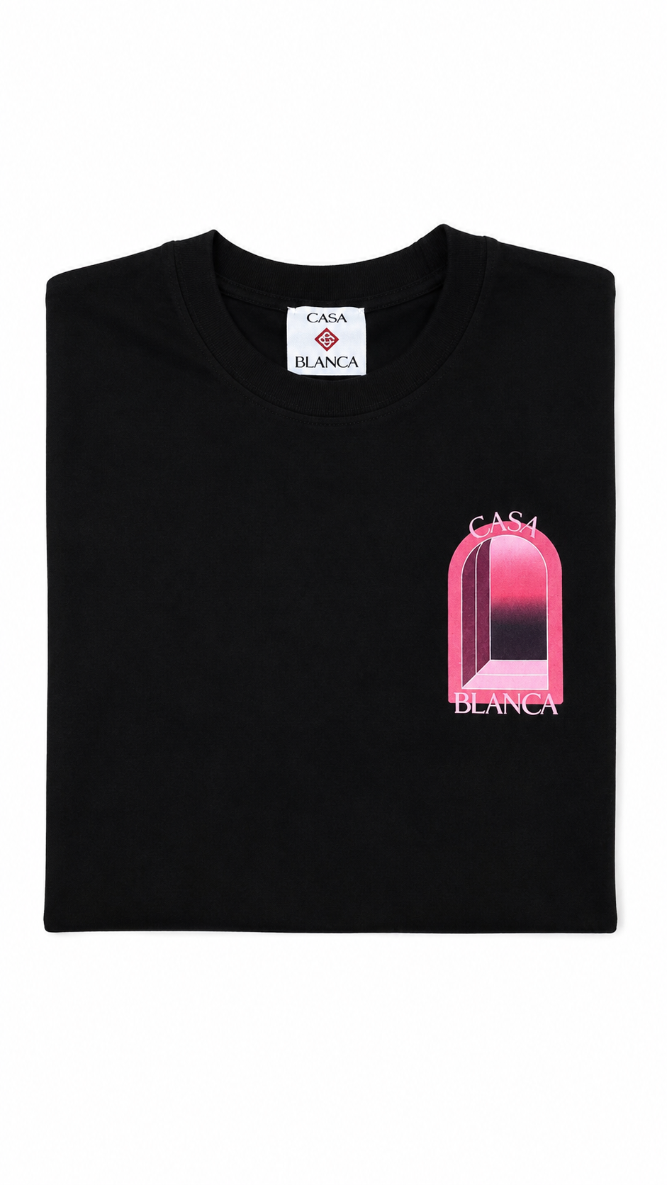 T-shirt Pink Arche Casablanca - Noir - Neuf