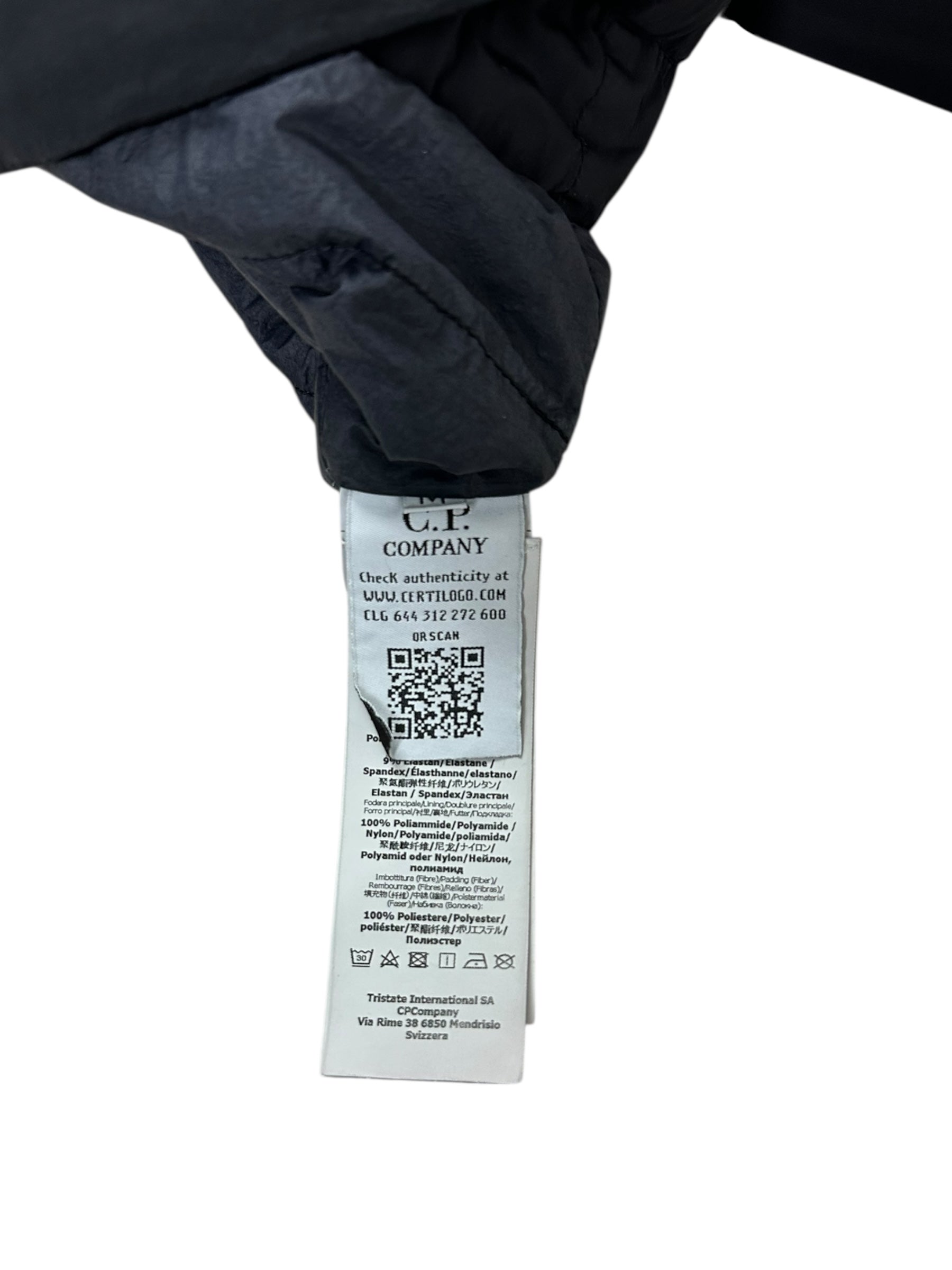 PULL C.P COMPANY NYLON - NOIR - TAILLE M