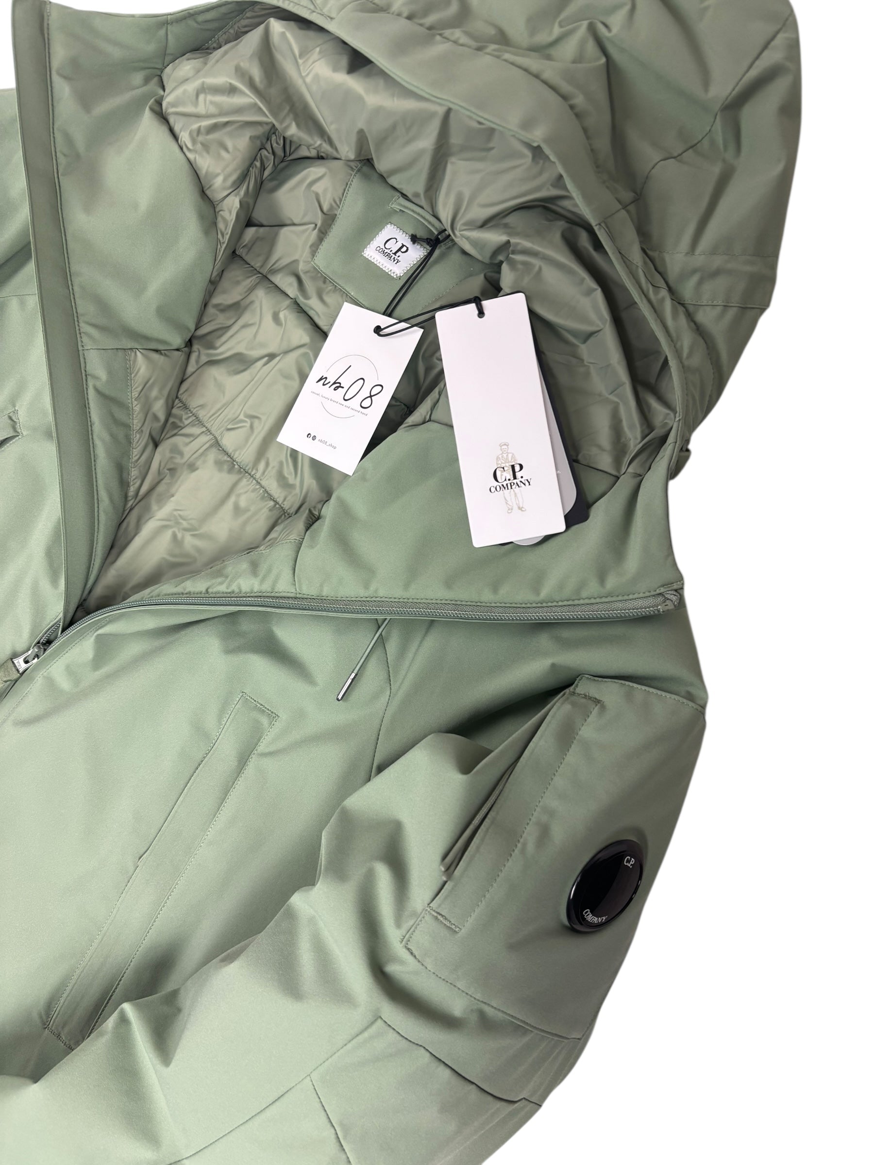 VESTE C.P COMPANY PRO-TEK PRIMALOFT - VERT - NEUF