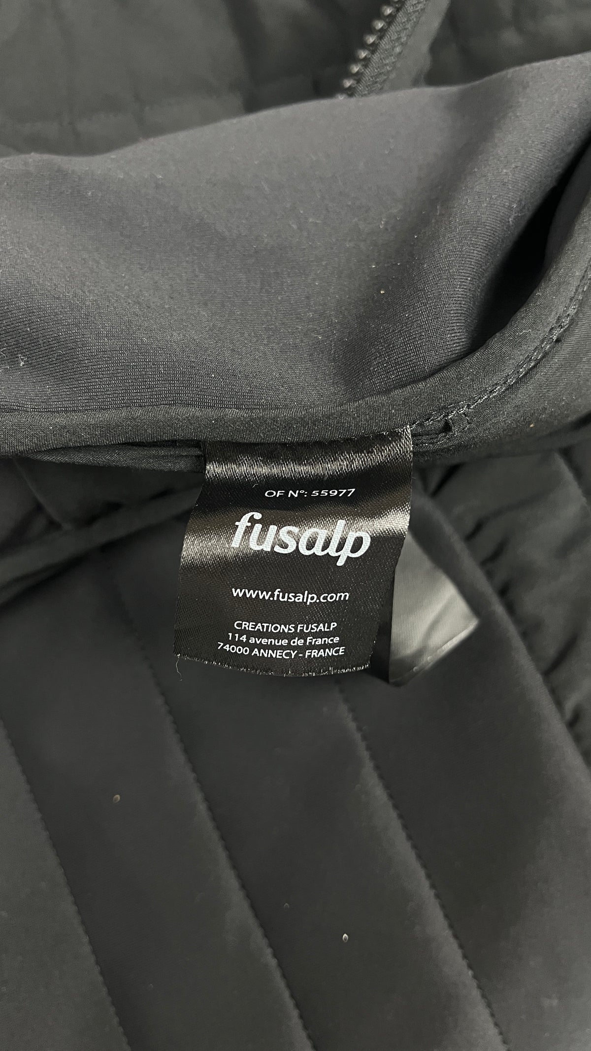 Veste Hybride Fusalp, Noir, Taille M — photographie complémentaire 5