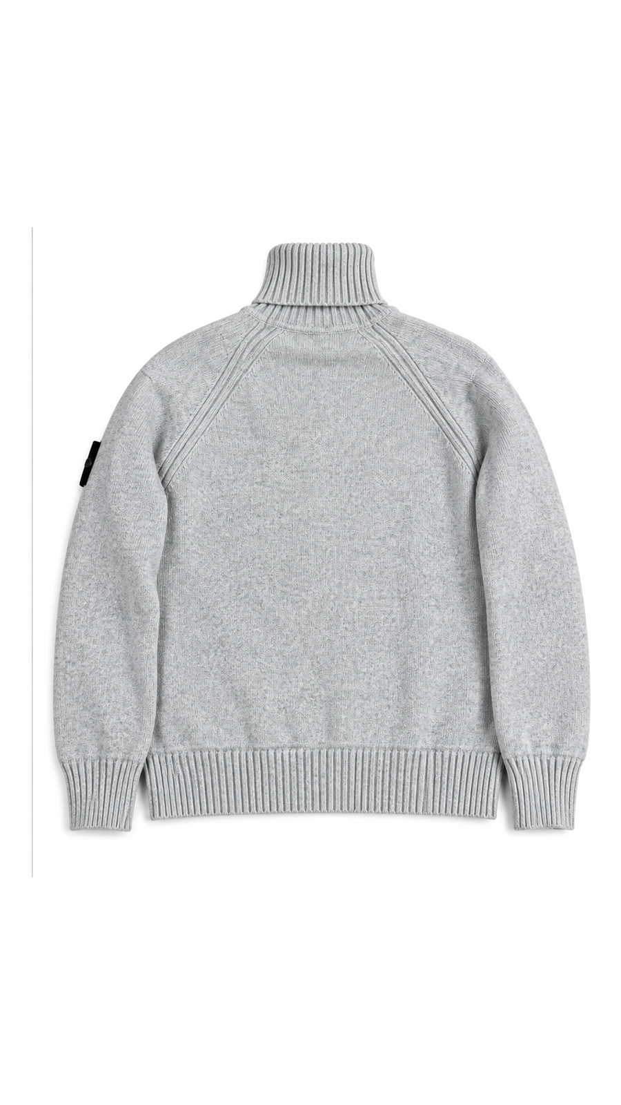 Pull Col Roulé Stone Island, Gris Clair, Taille S — autre vue du produit