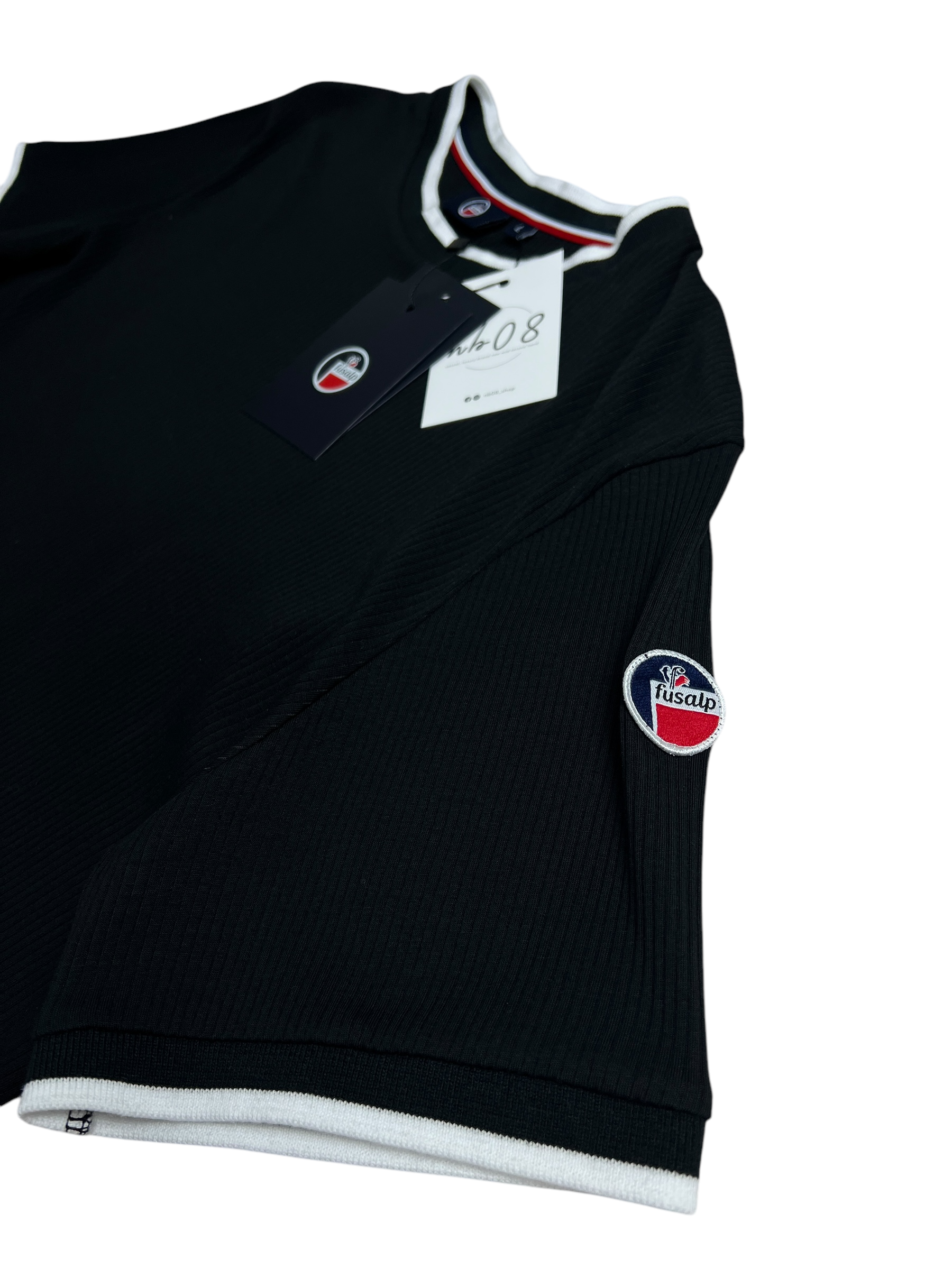 TEE-SHIRT FUSALP NOIR - TAILLE L - NEUF
