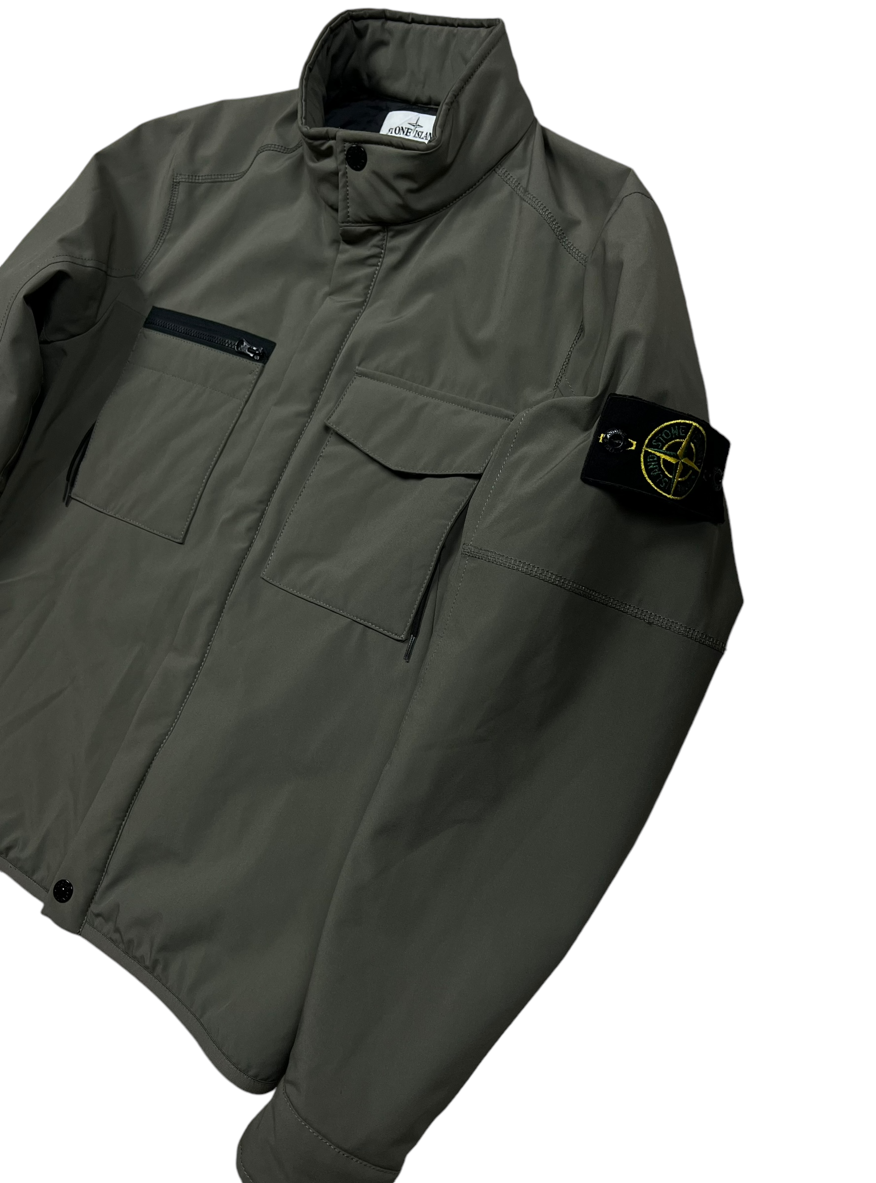 VESTE STONE ISLAND SOFT SHELL-R WITH PRIMALOFT INSULATION TECHNOLOGY