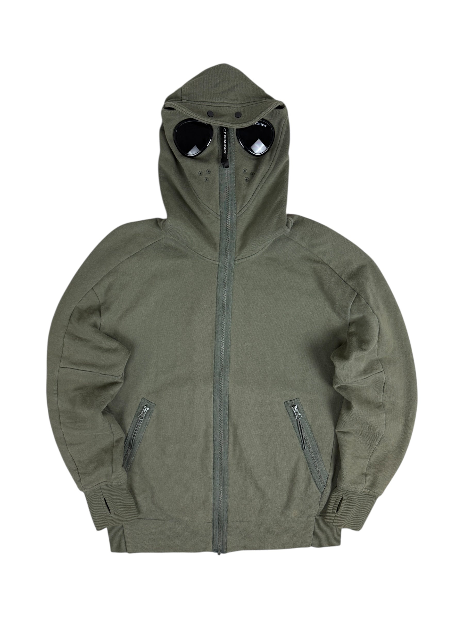 GILET C.P COMPANY GOGGLE JACKET - KAKI - TAILLE M